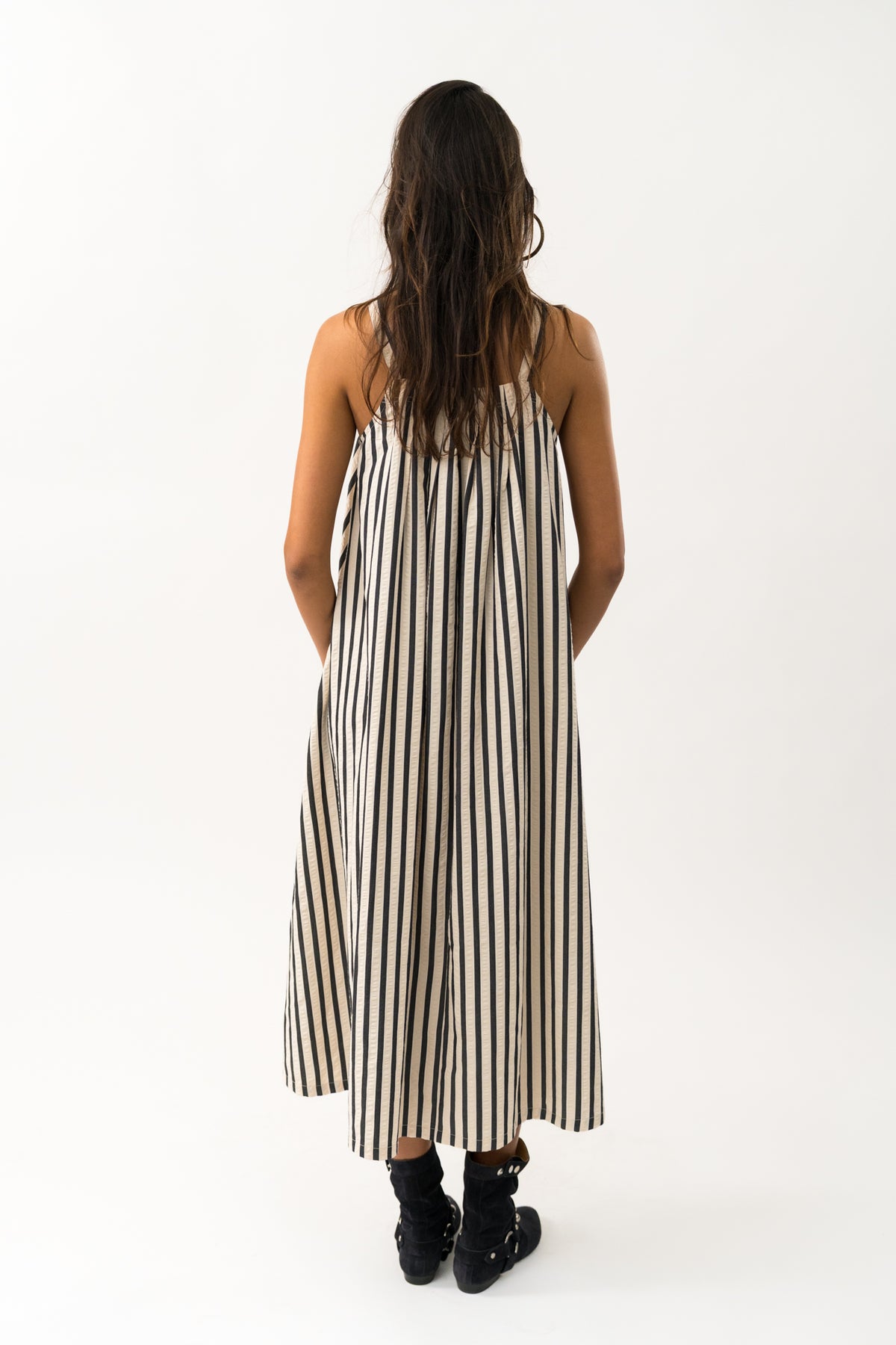 Lollys Laundry LungoLL Maxi Kjole Dress Striber