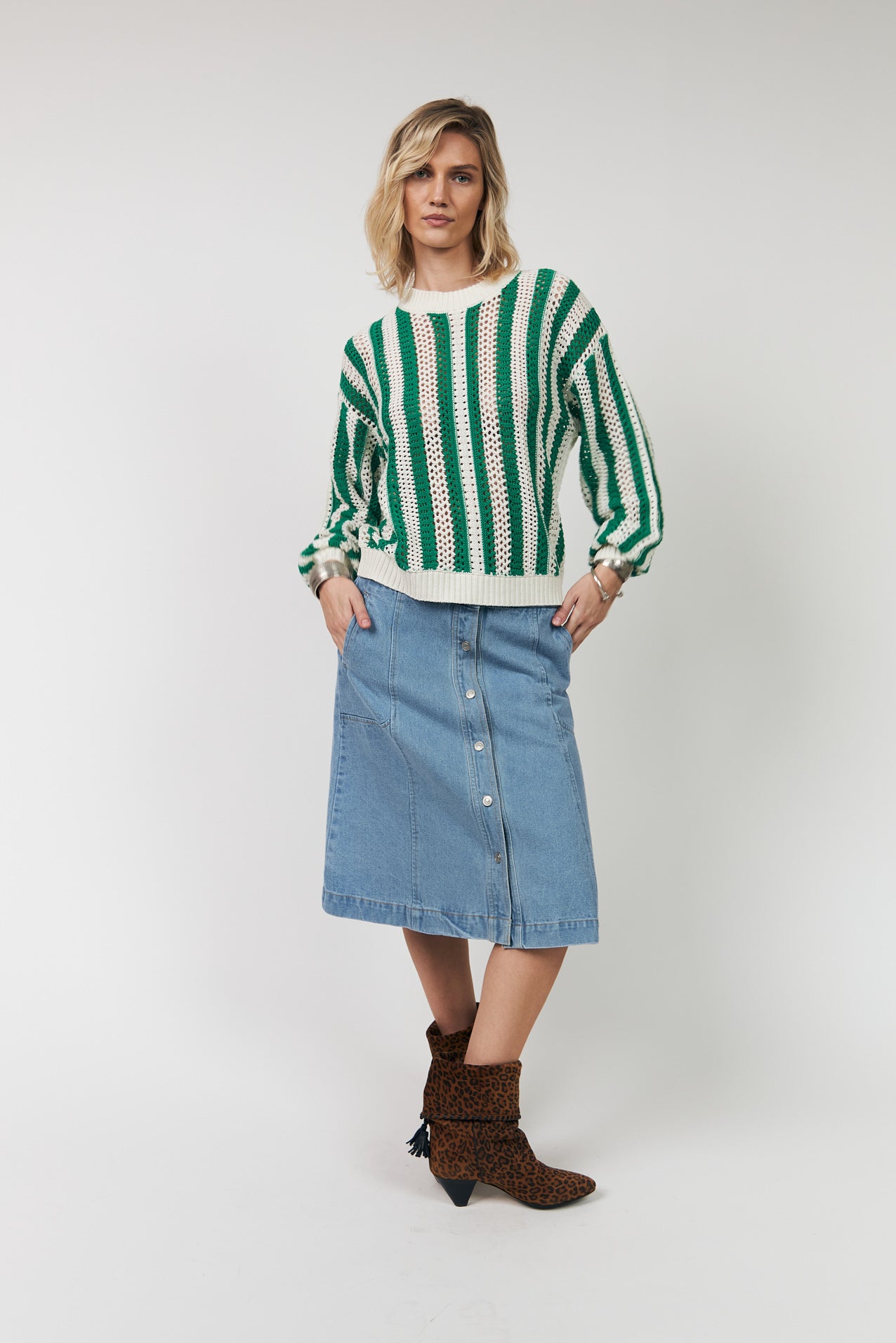 LusaLL Striktrøje - Green