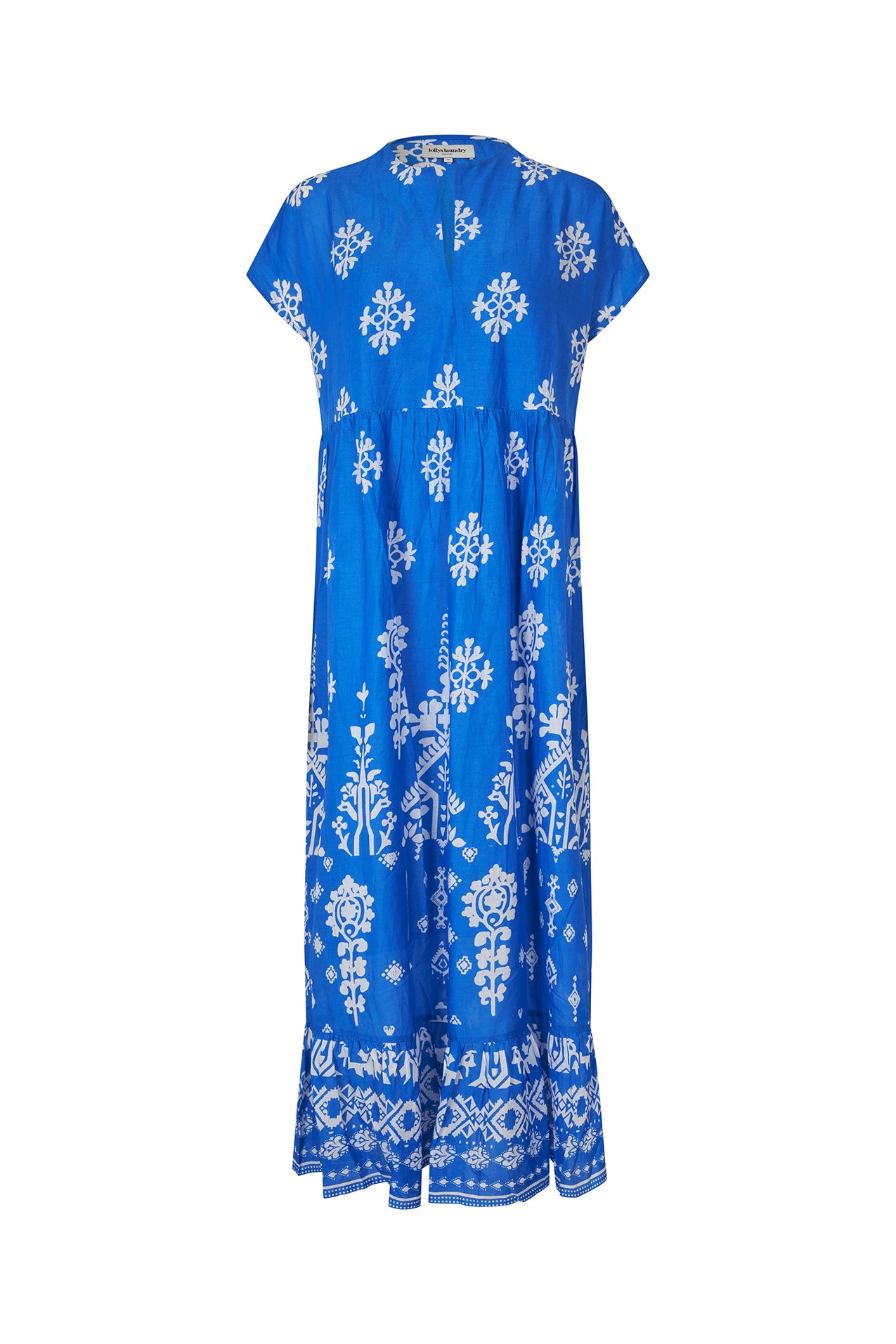 MackayLL Maxi Dress SS - Blue