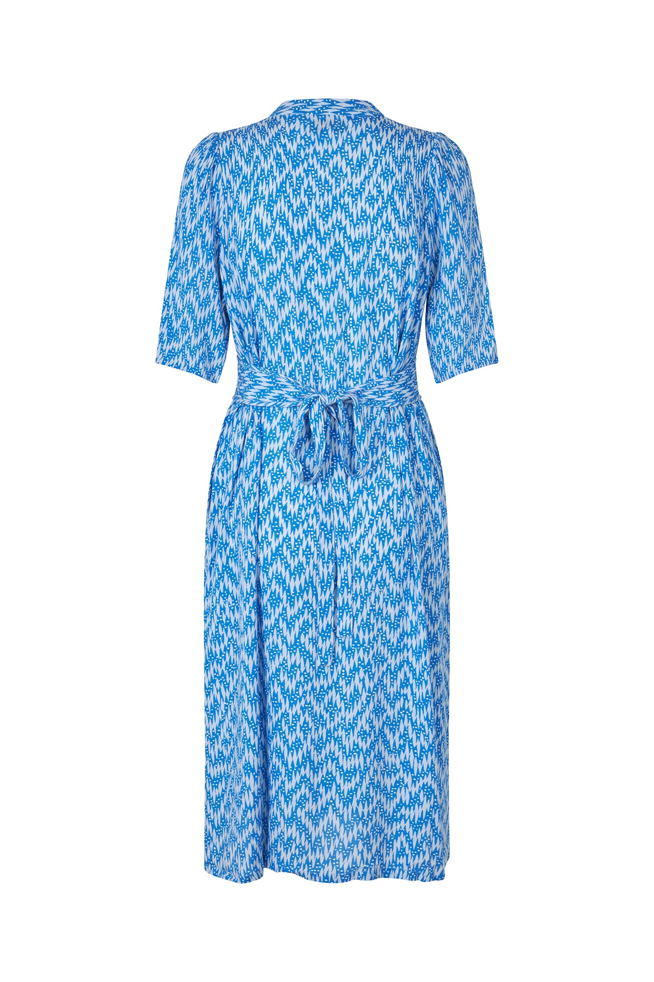 MataLL Midi Dress SS - Blue