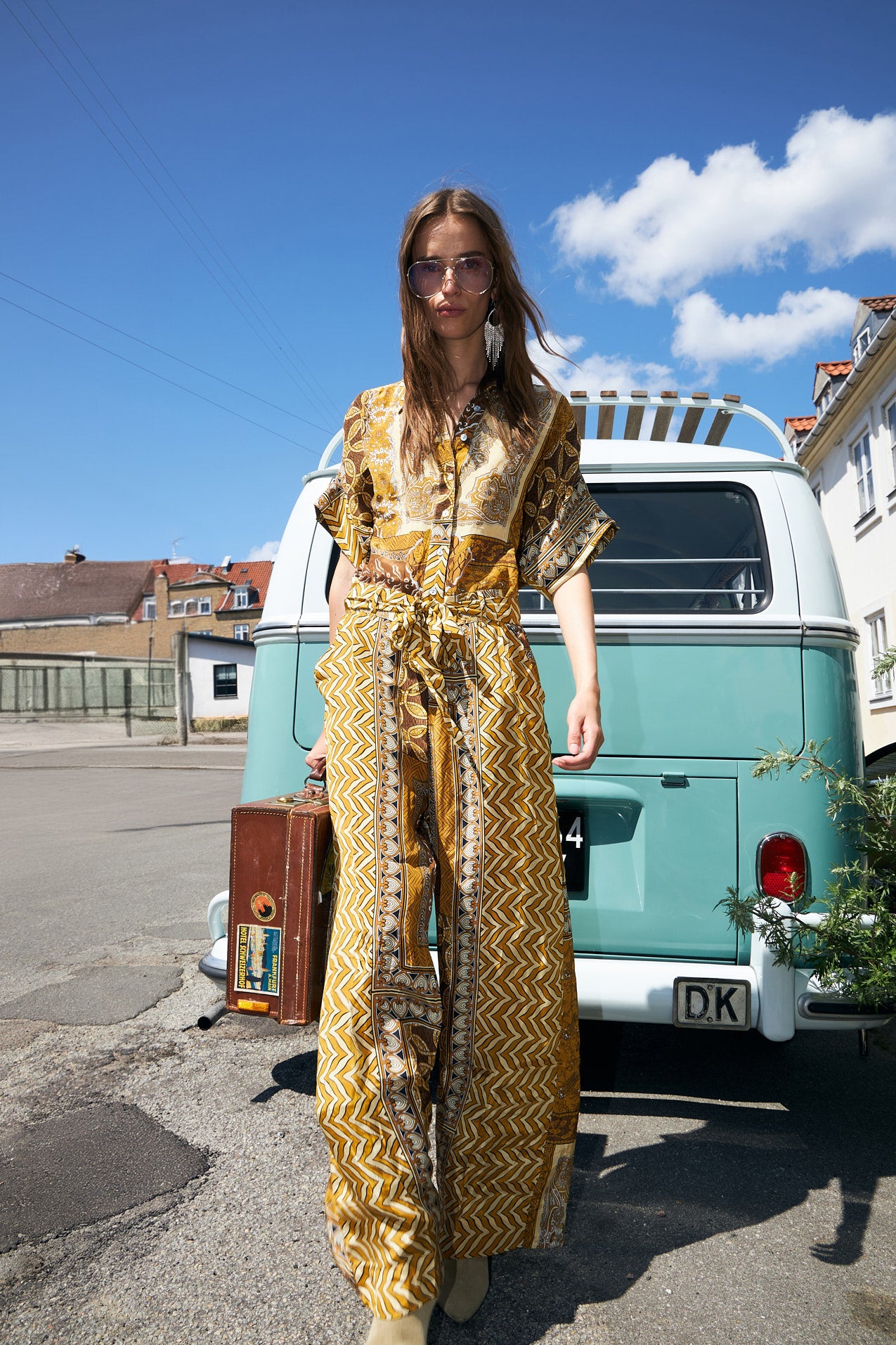 MathildeLL Jumpsuit - Grafisk print