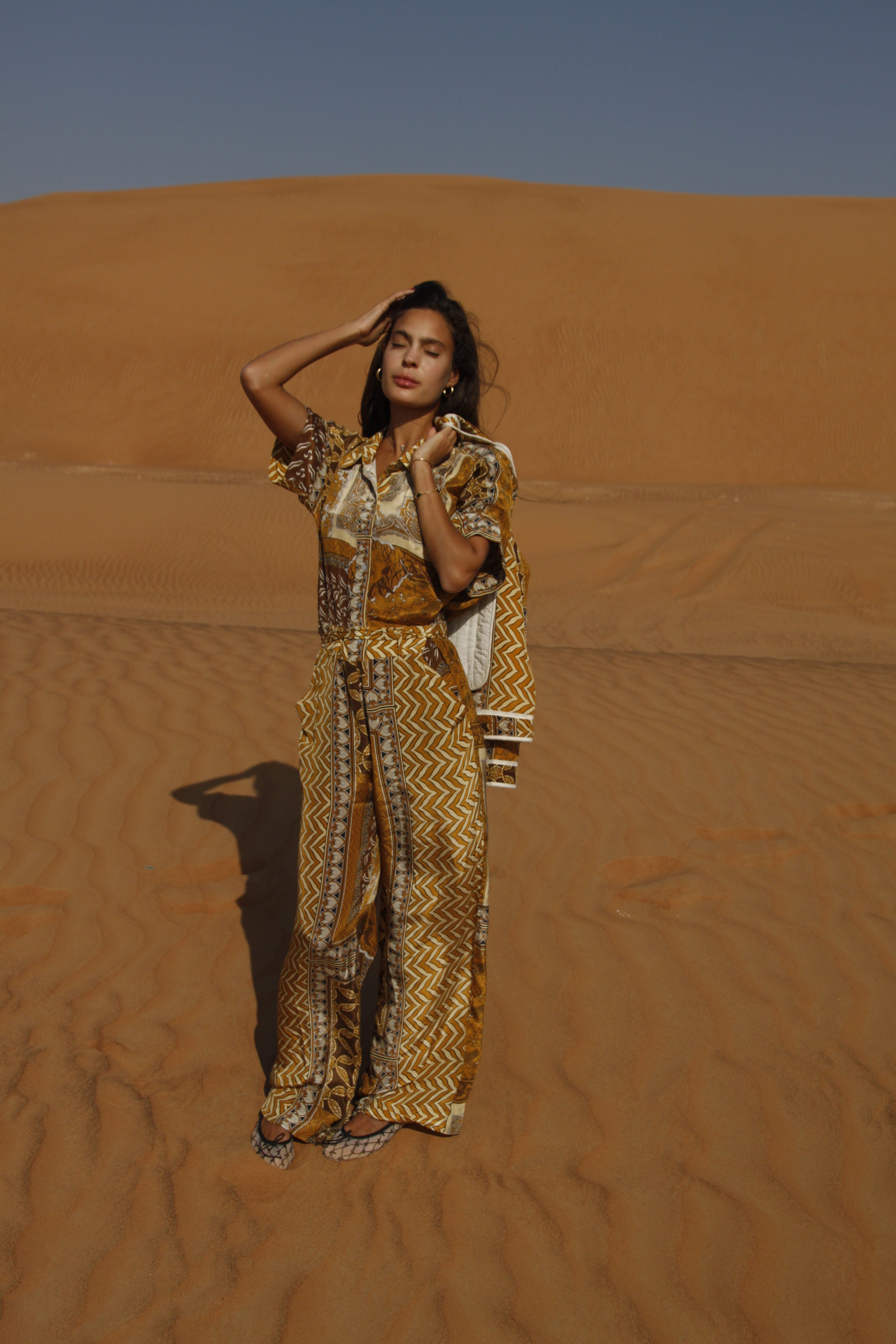 MathildeLL Jumpsuit - Grafisk print