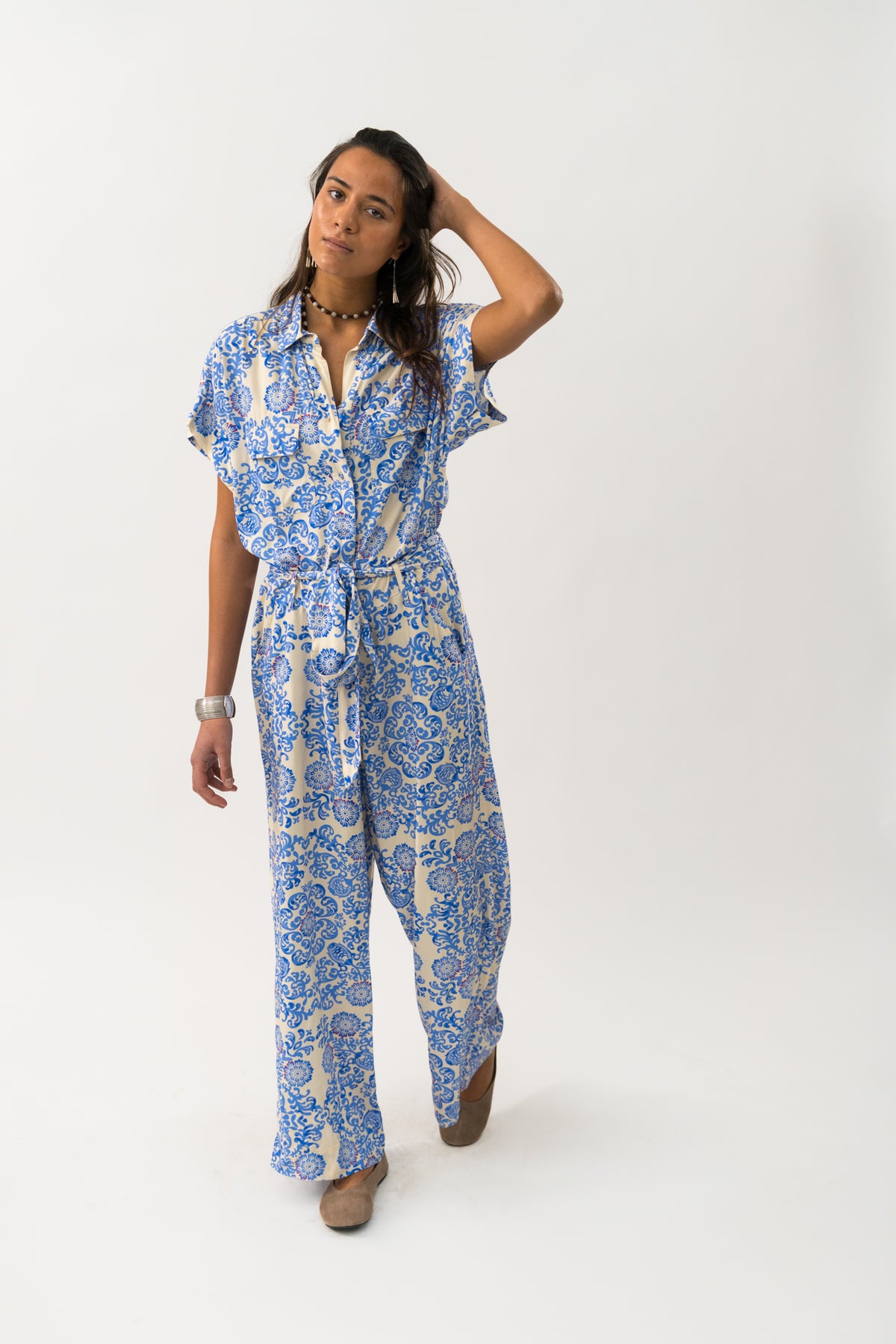 Lollys Laundry MathildeLL Jumpsuit Jumpsuit Lyseblå