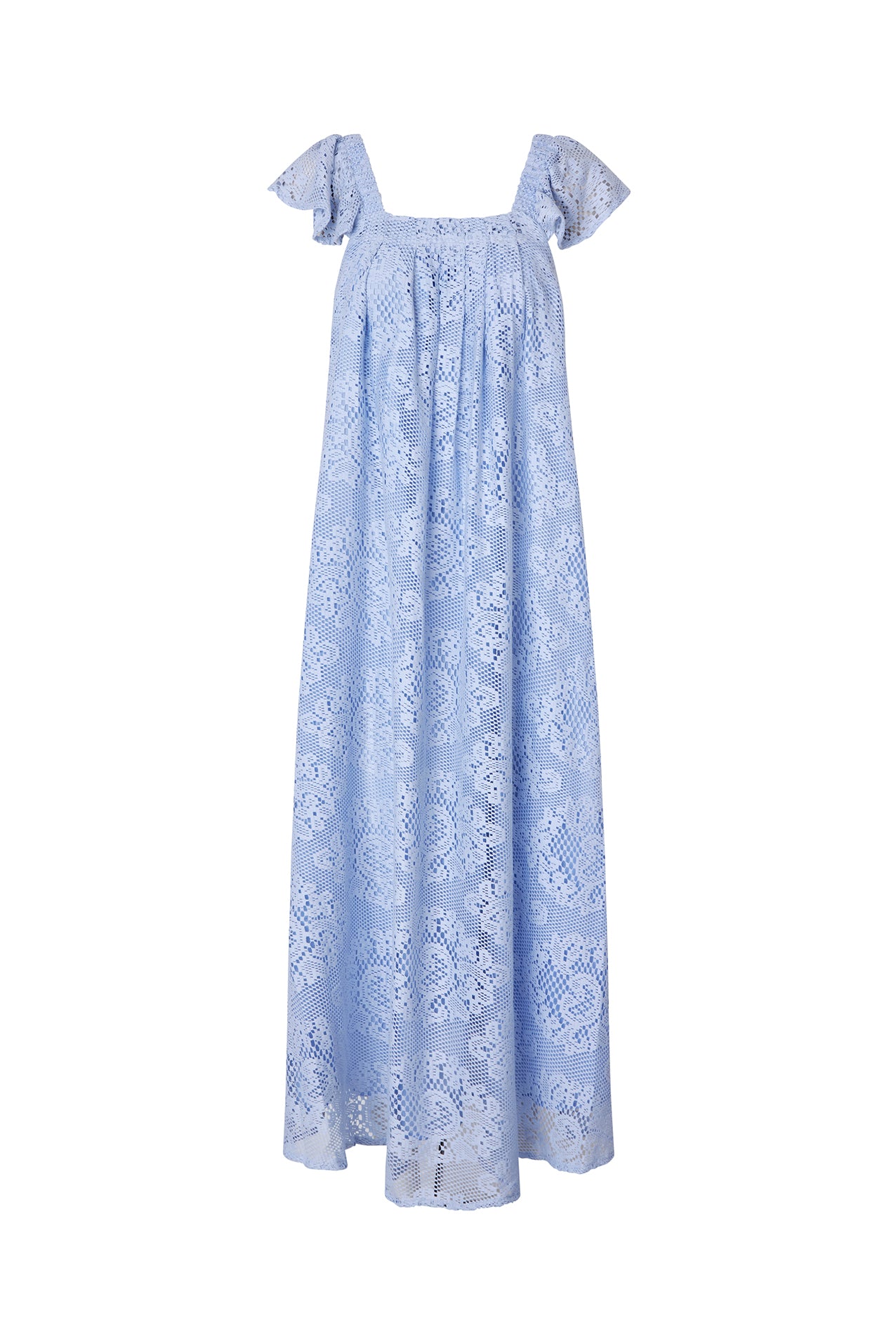 MilanLL Midi Kjole - Dusty Blue