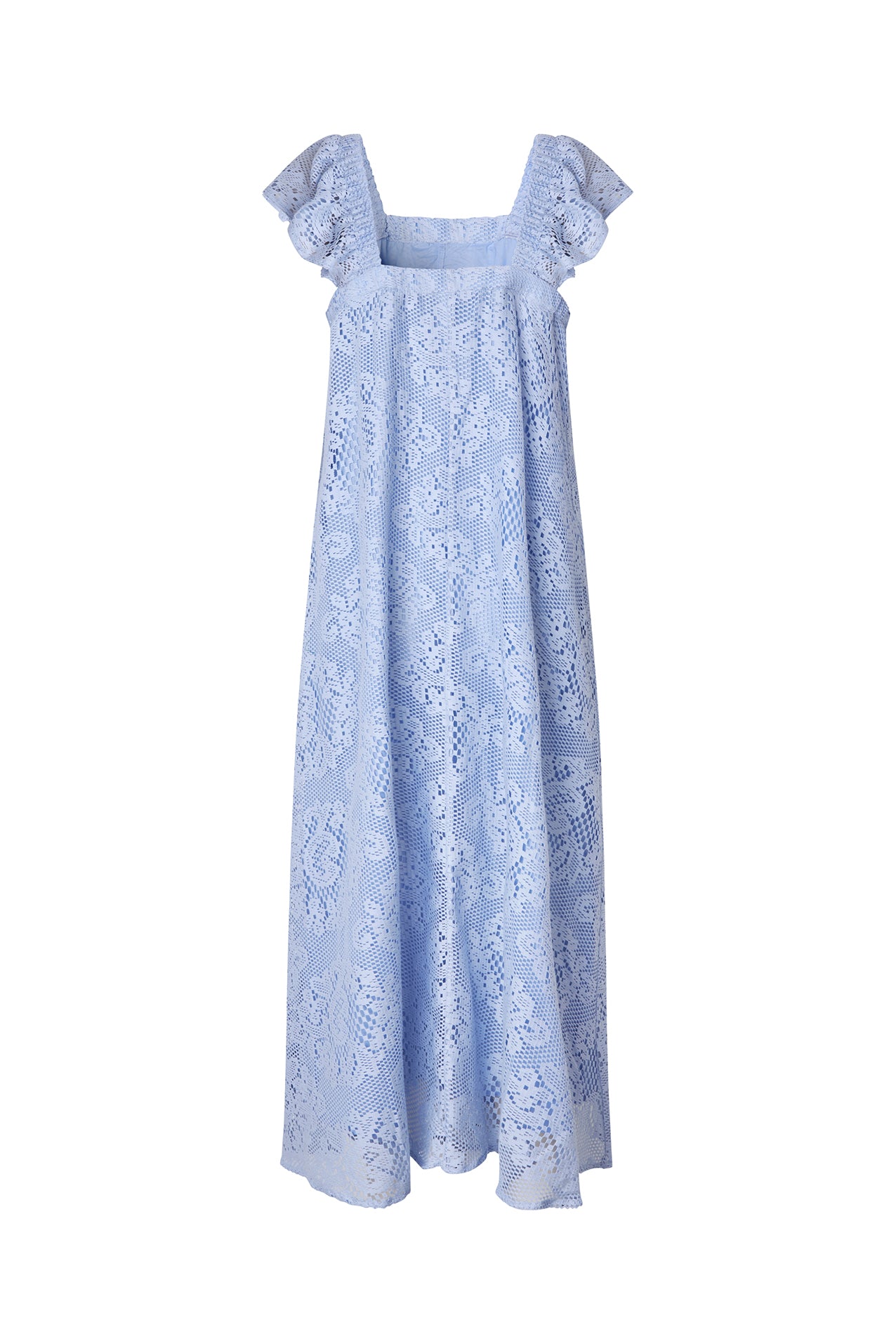 MilanLL Midi Kjole - Dusty Blue