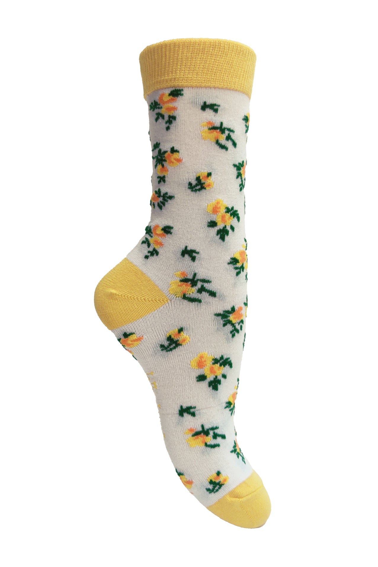 Lollys Laundry MimiLL Strømper Socks 39 Yellow