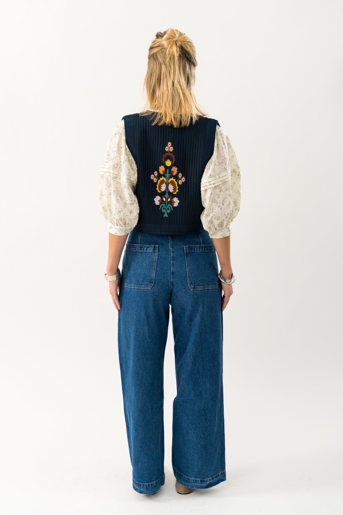 Lollys Laundry MistLL Vest Vest Mørkeblå