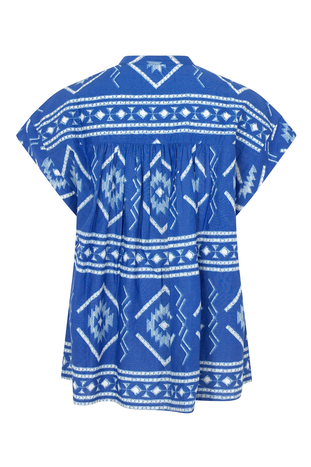 MollyLL Top SS - Blue