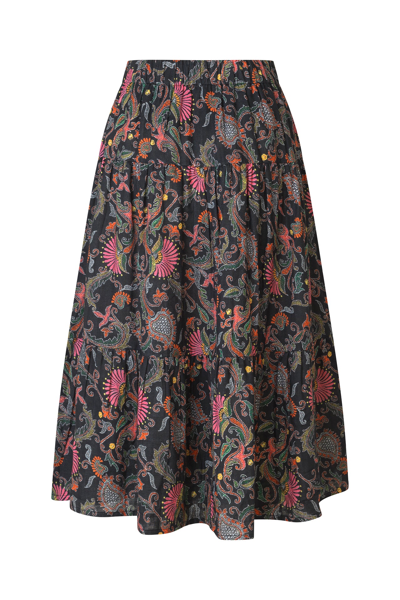 Lollys Laundry MorningLL Midi Nederdele Skirt 74 Flower Print