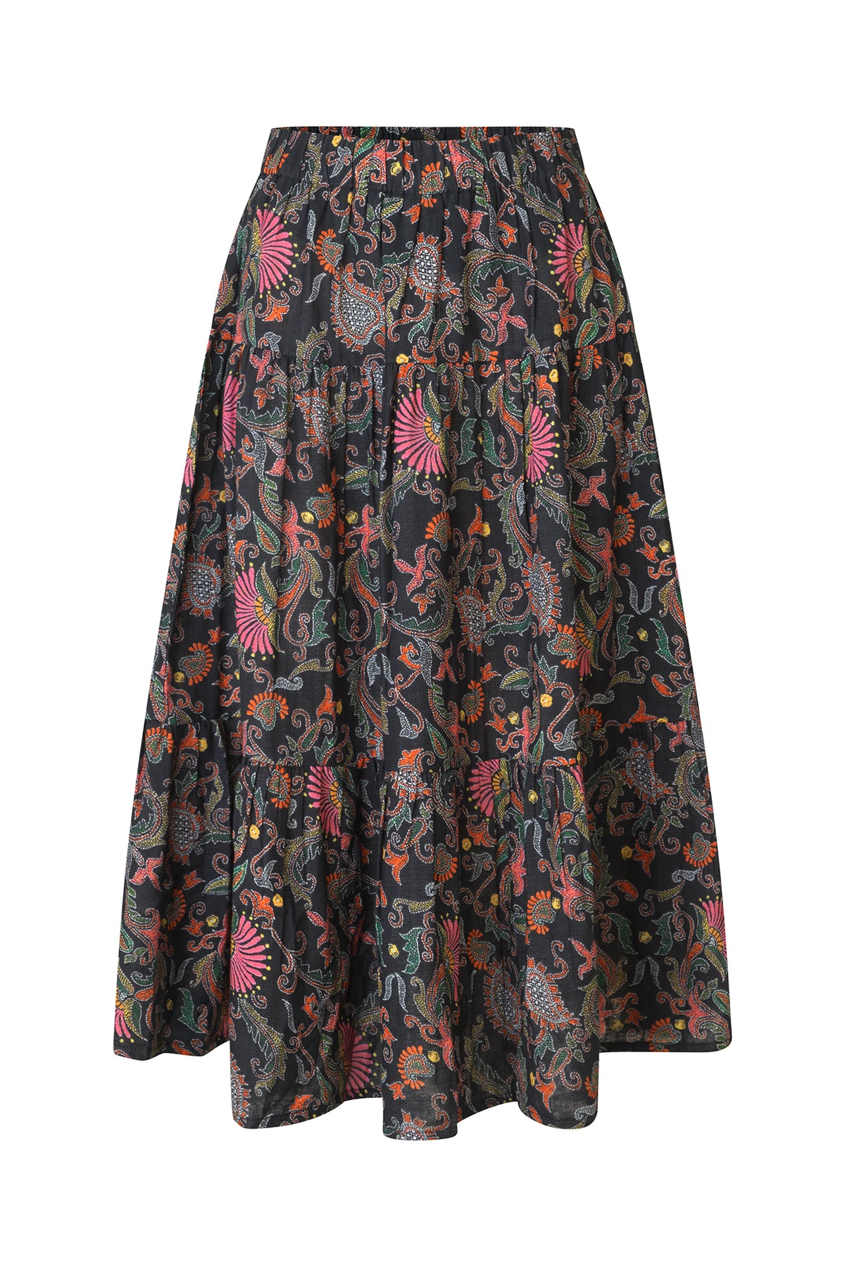 Lollys Laundry MorningLL Midi Nederdele Skirt Blomsterprint