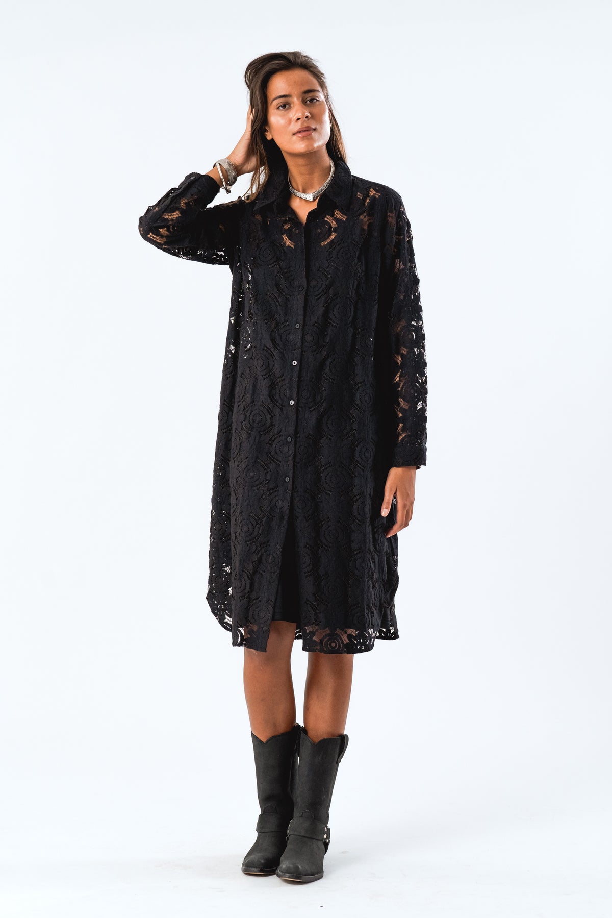 Lollys Laundry MumbaLL Shirt LS Shirt Sort