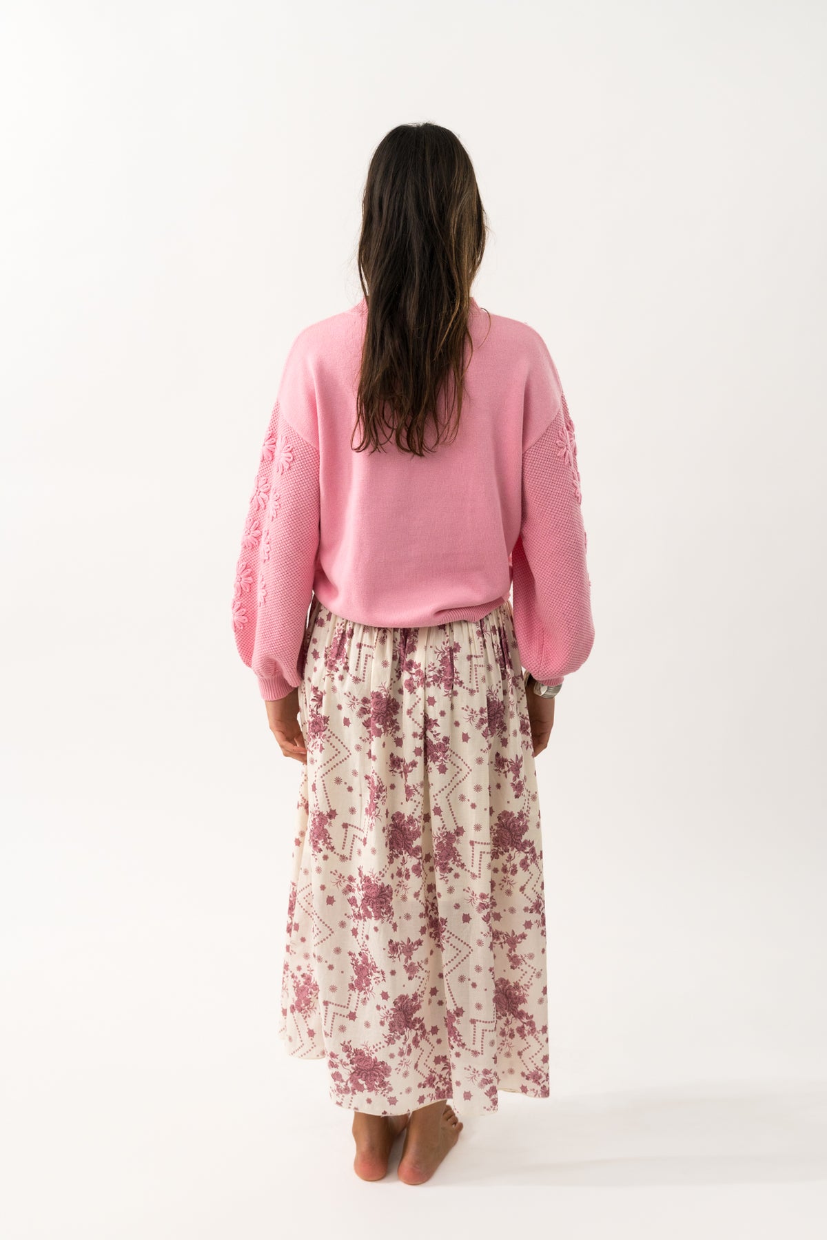 Lollys Laundry MusaLL Striktøje Jumper Neon pink