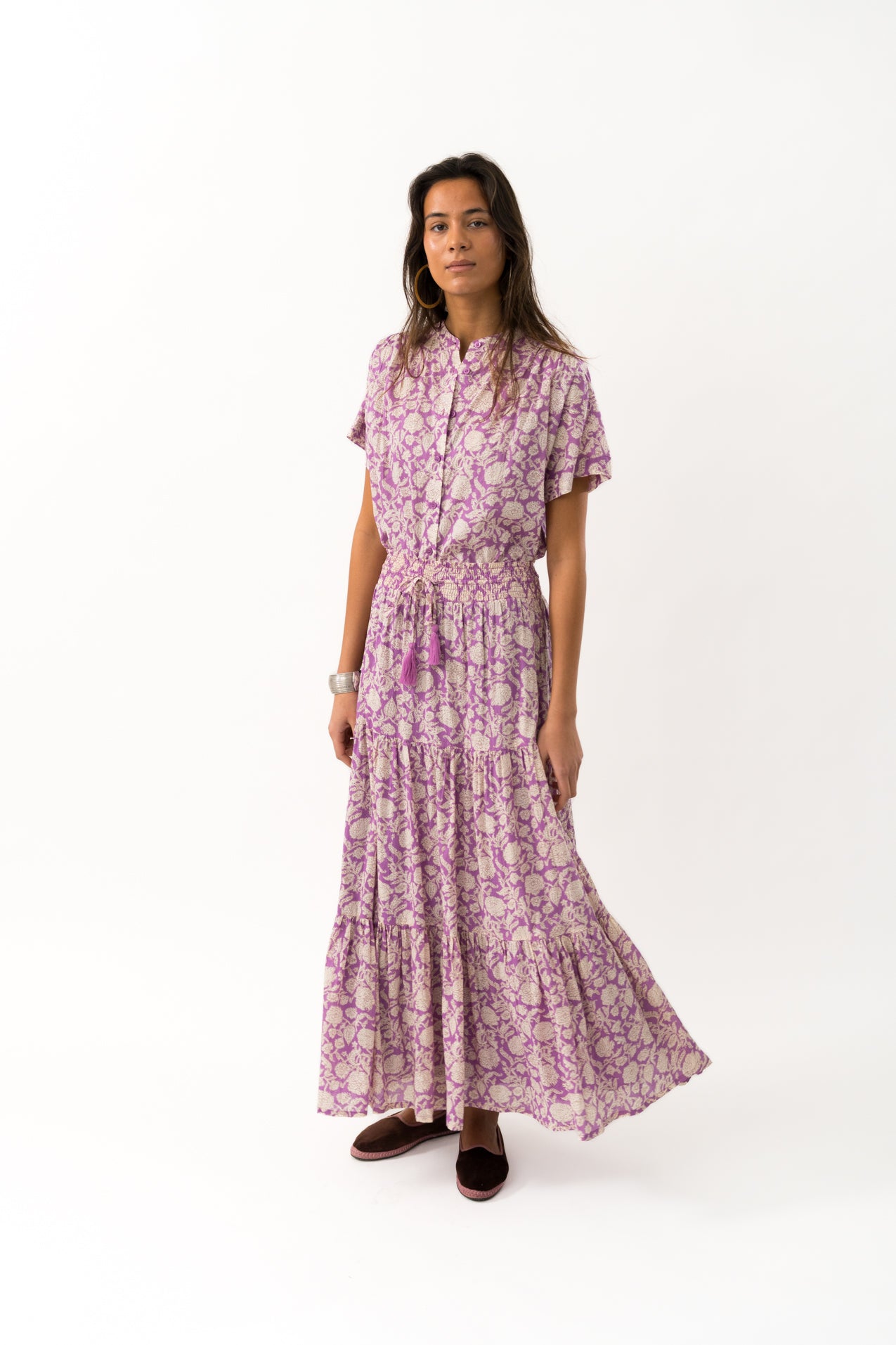 Lollys Laundry MyaLL Shirt SS Shirt 74 Flower Print