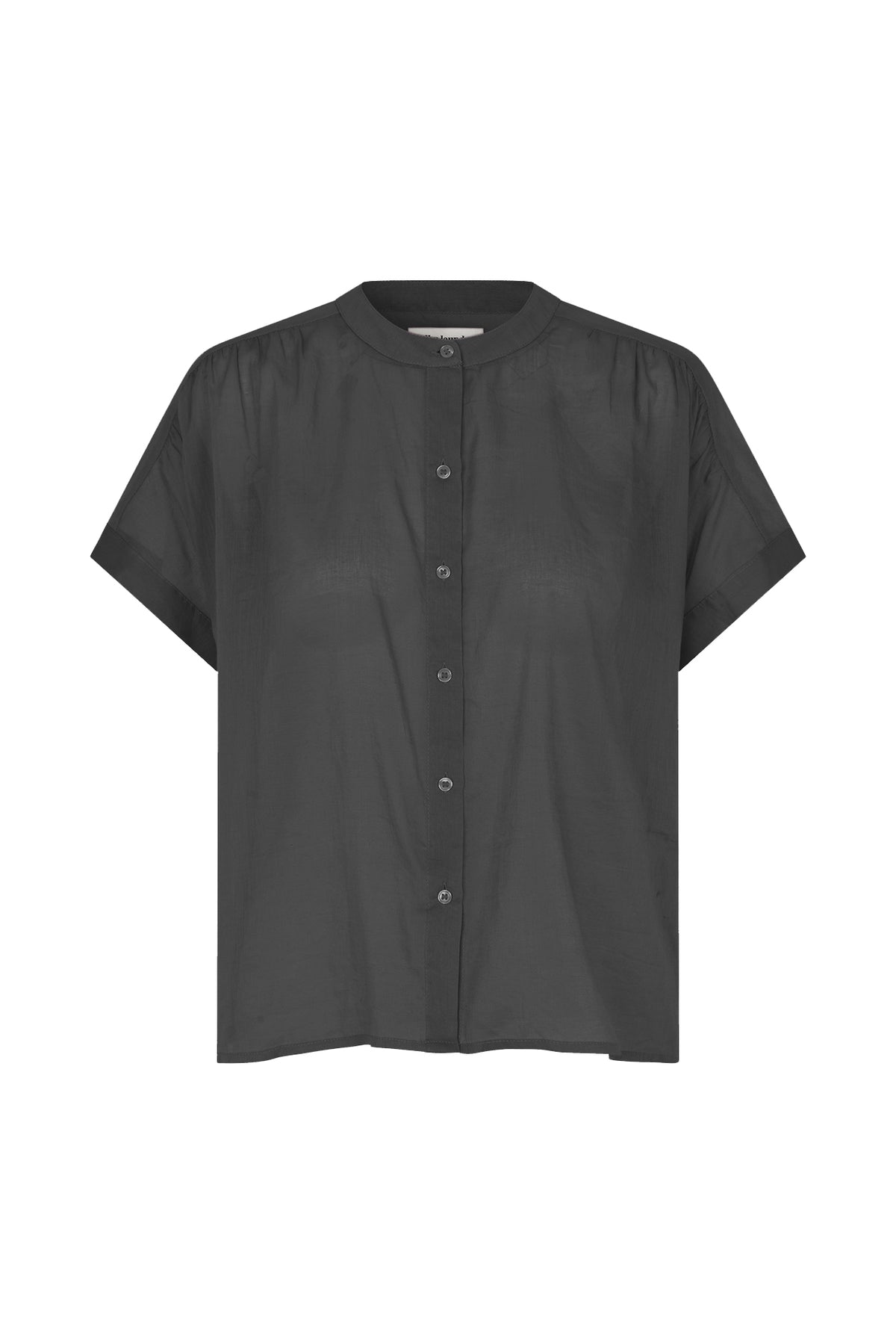 Lollys Laundry MyaLL Skjorte Shirt Vasket sort