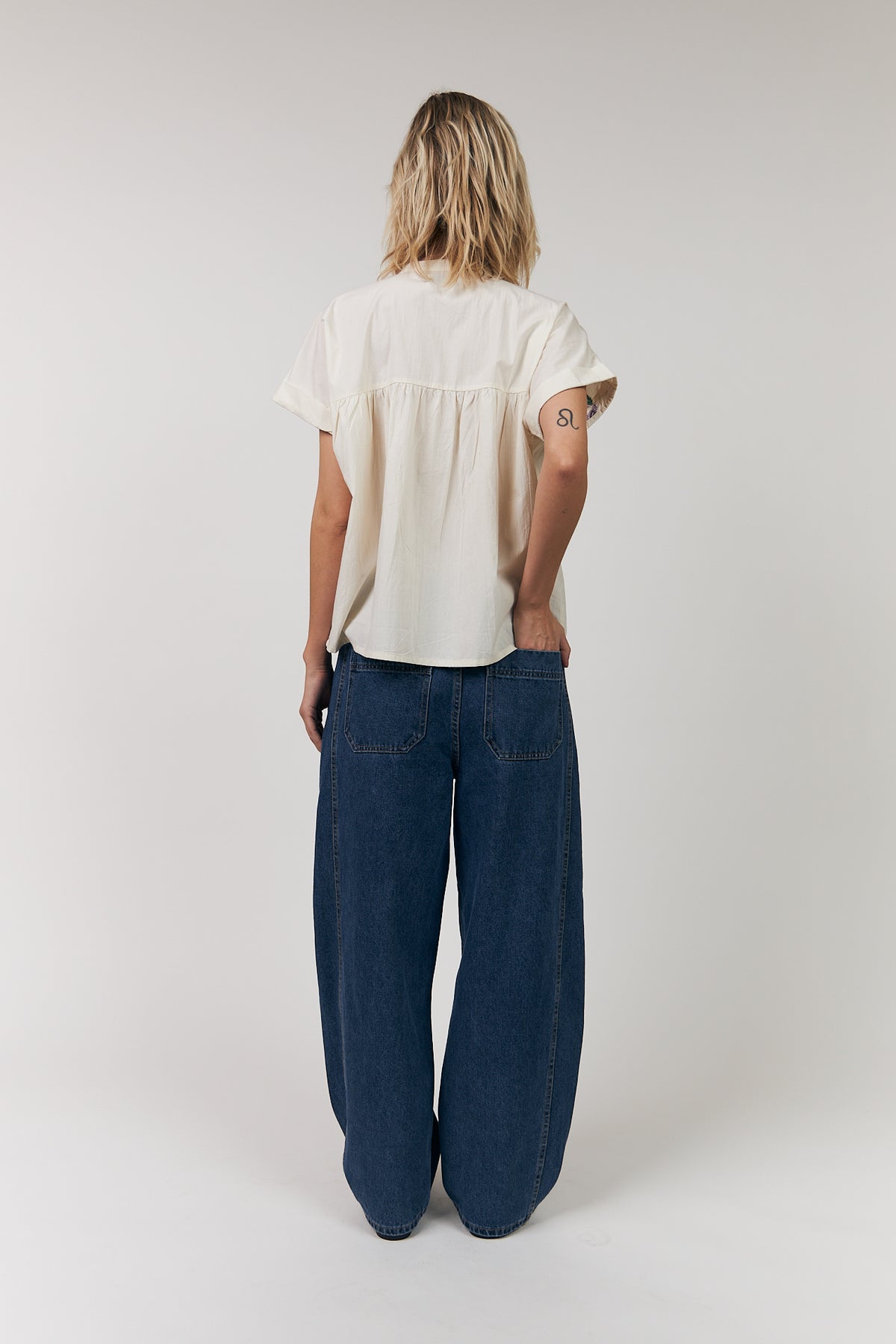 Lollys Laundry MyaLL Skjorte Shirt Creme