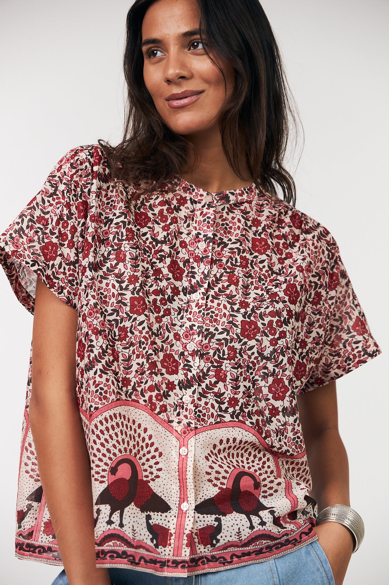 Lollys Laundry MyaLL Skjorte Shirt 30 Red