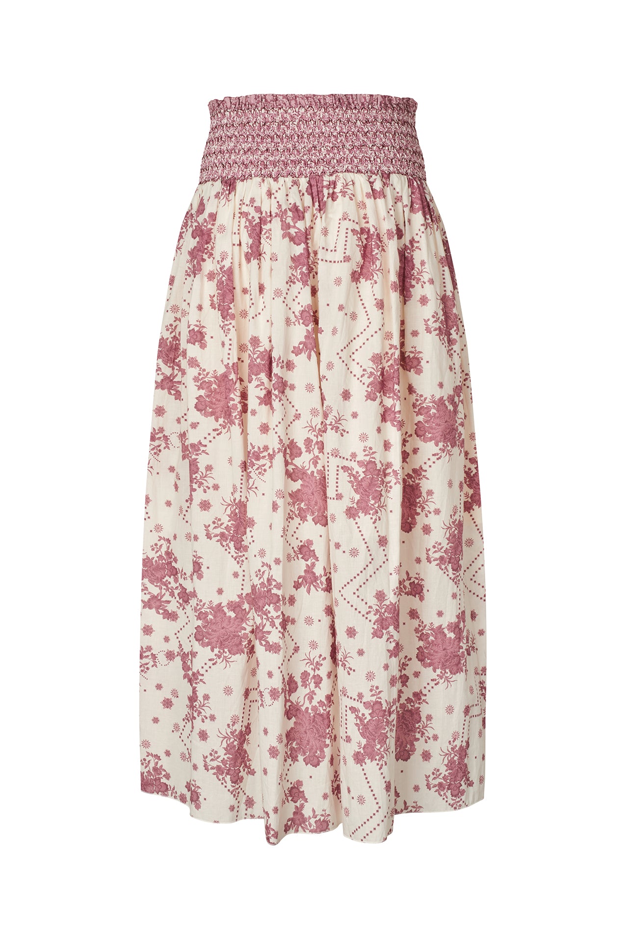 MyraLL Maxi Nederdel - Flower Print