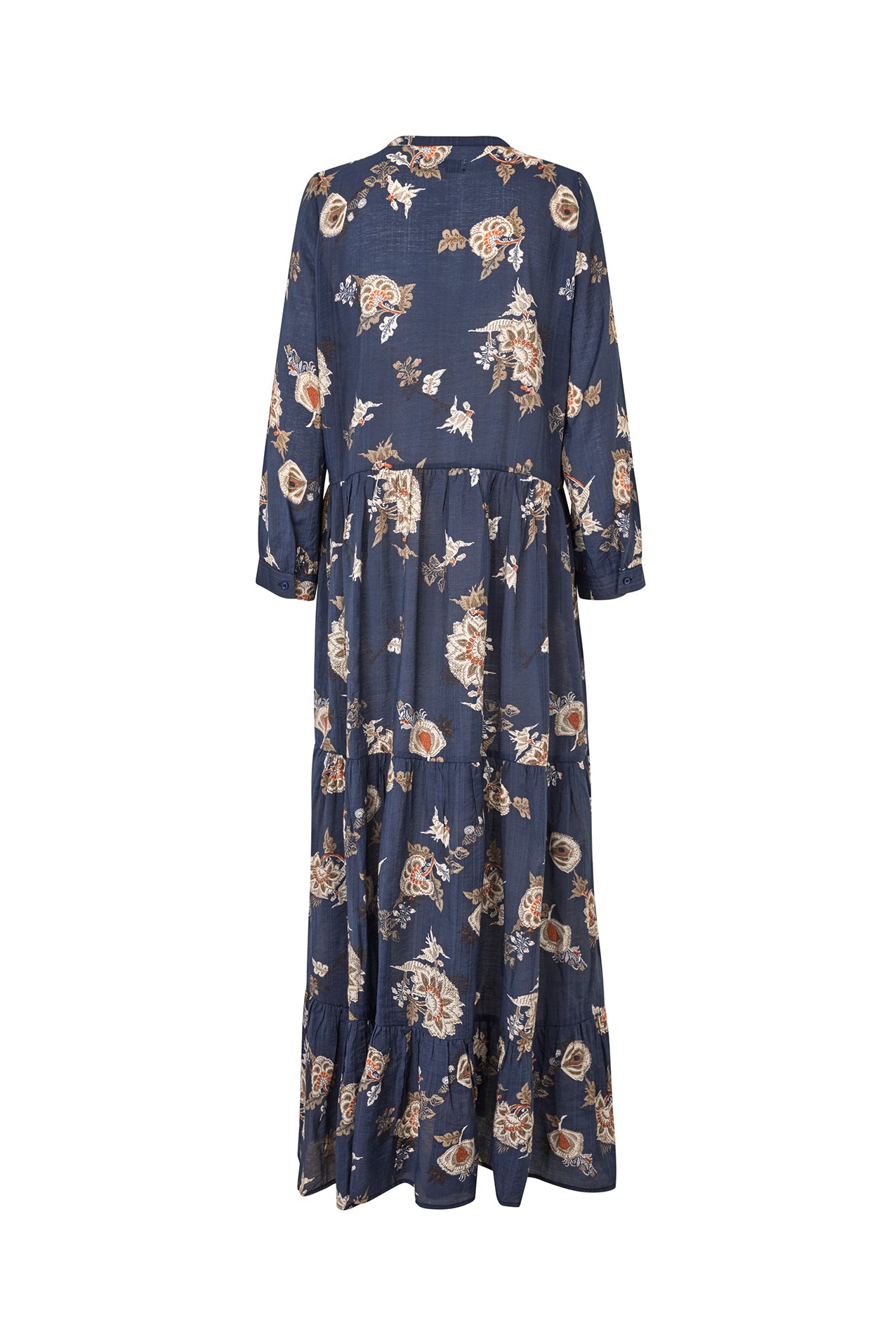 NeeLL Maxi Dress LS - Dark Blue