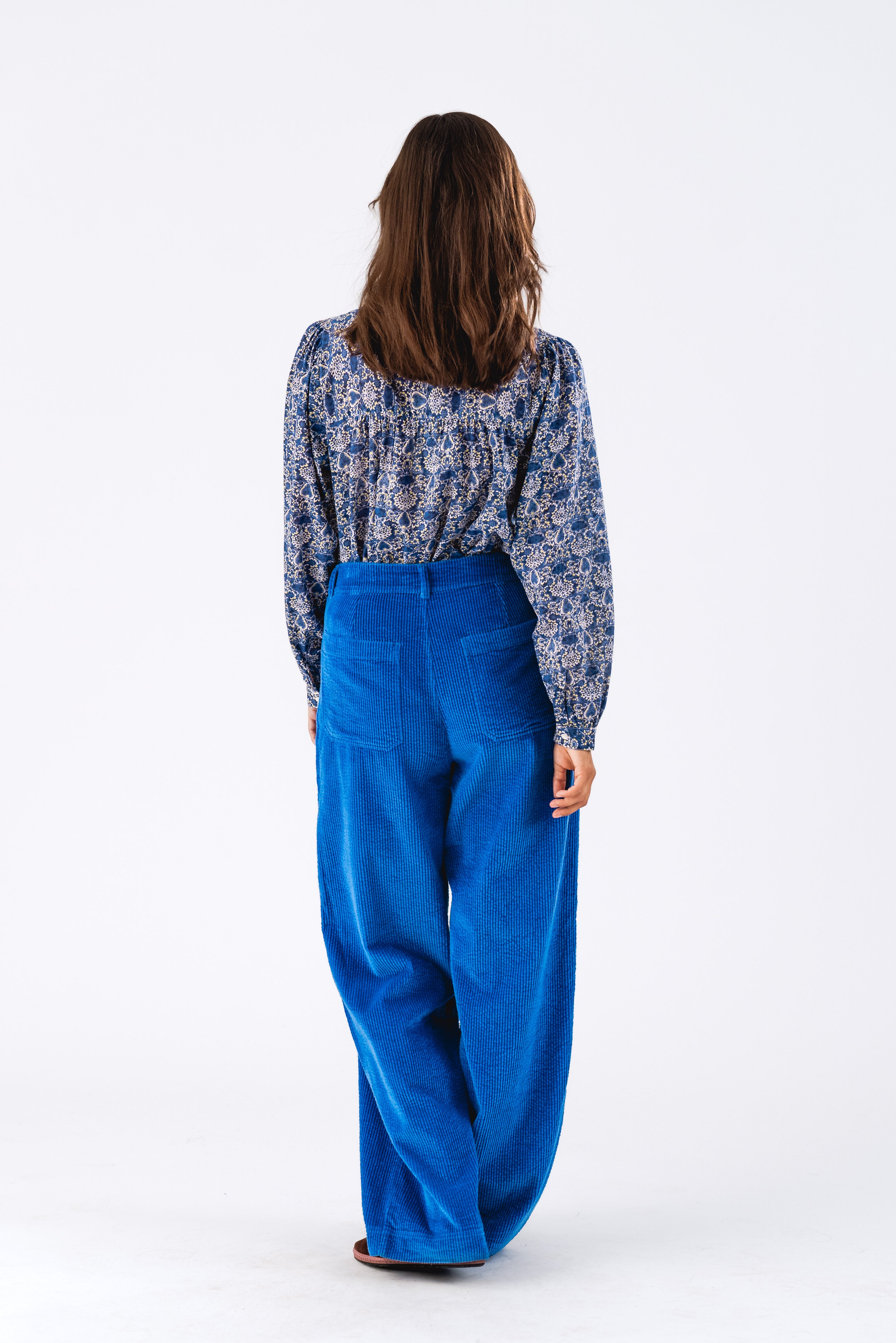 NickyLL Shirt LS - Blue