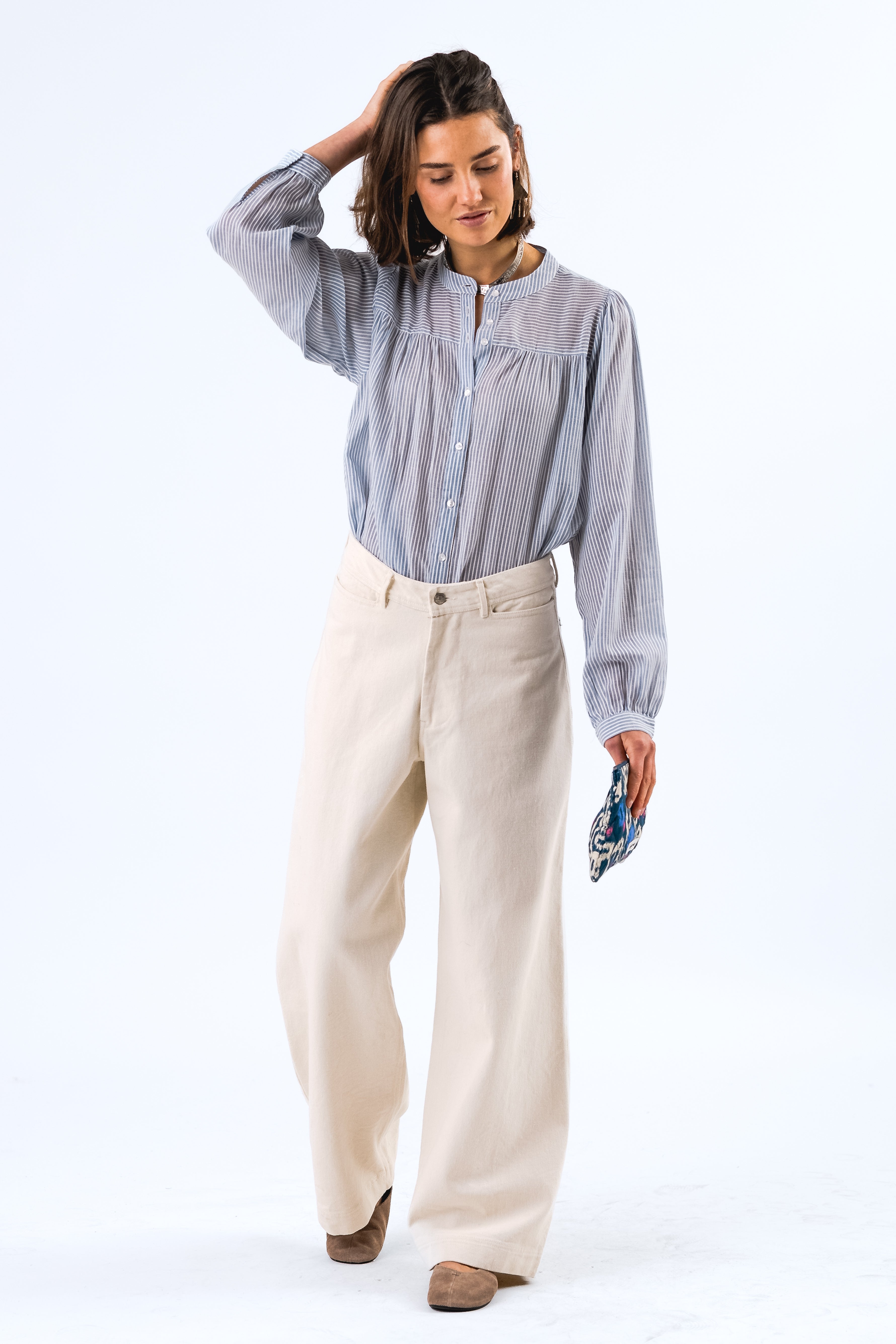 NickyLL Skjorte - Stripe