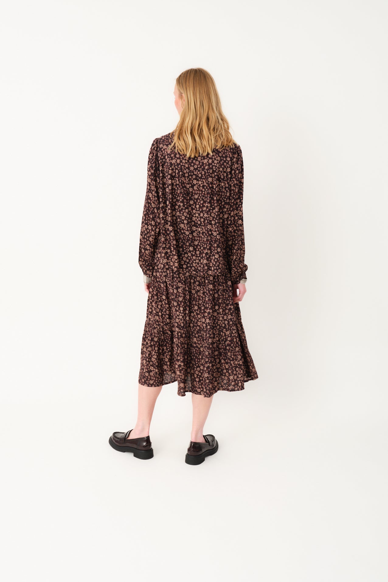 Lollys Laundry NickyLL Skjorte Shirt 87 Dark Mokka