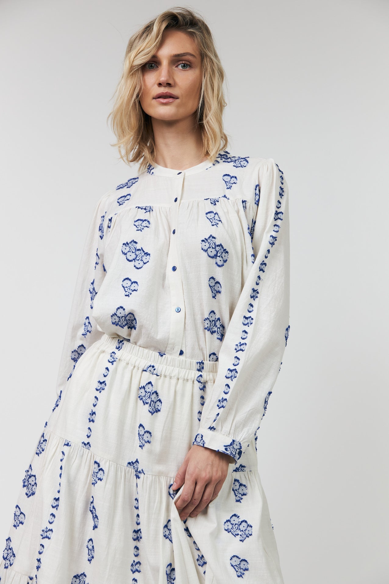 Lollys Laundry NickyLL Skjorte Shirt 02 Creme