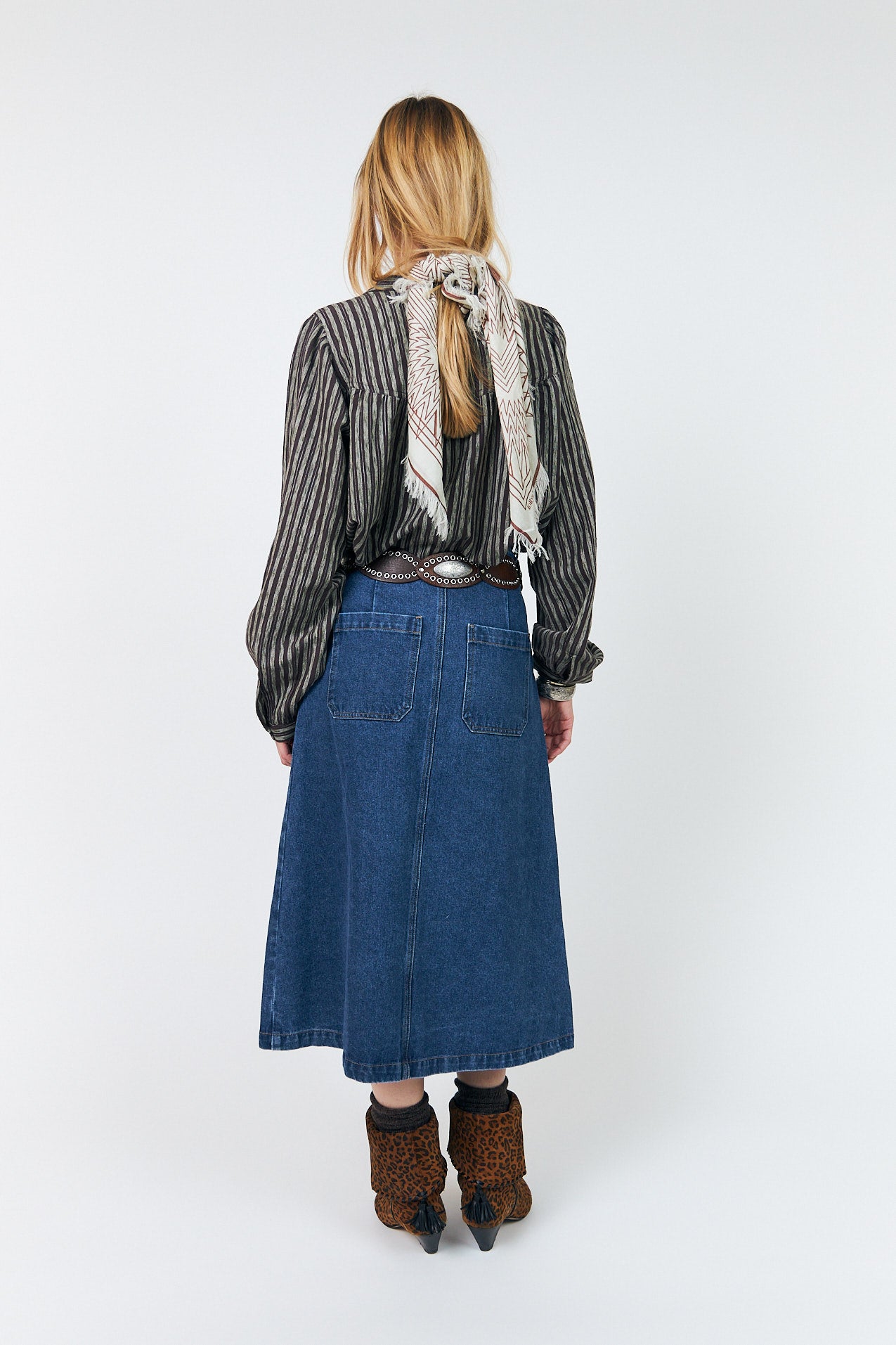 Lollys Laundry NickyLL Skjorte Shirt Mørkebrun