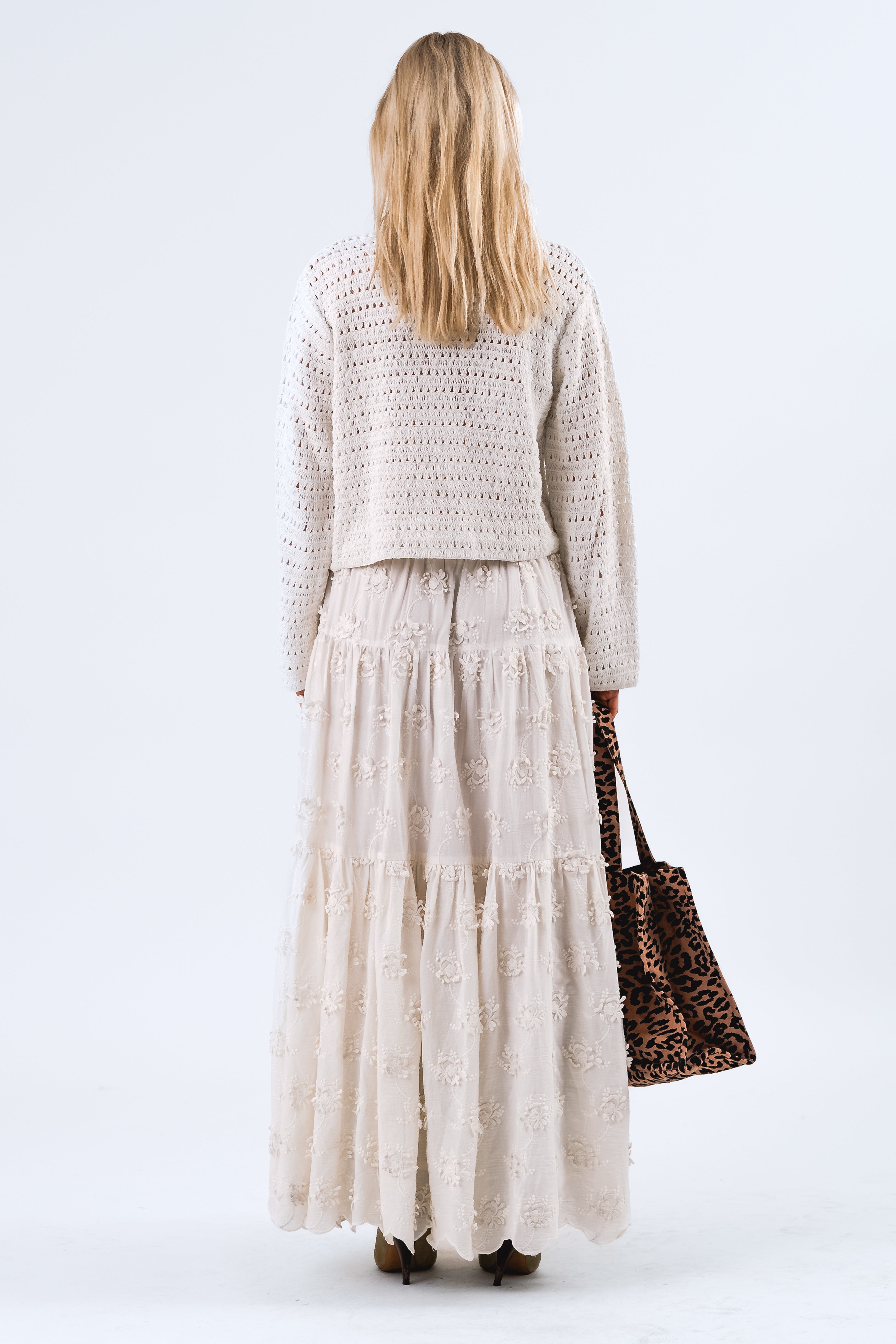 NoelleLL Strik Jumper - Creme