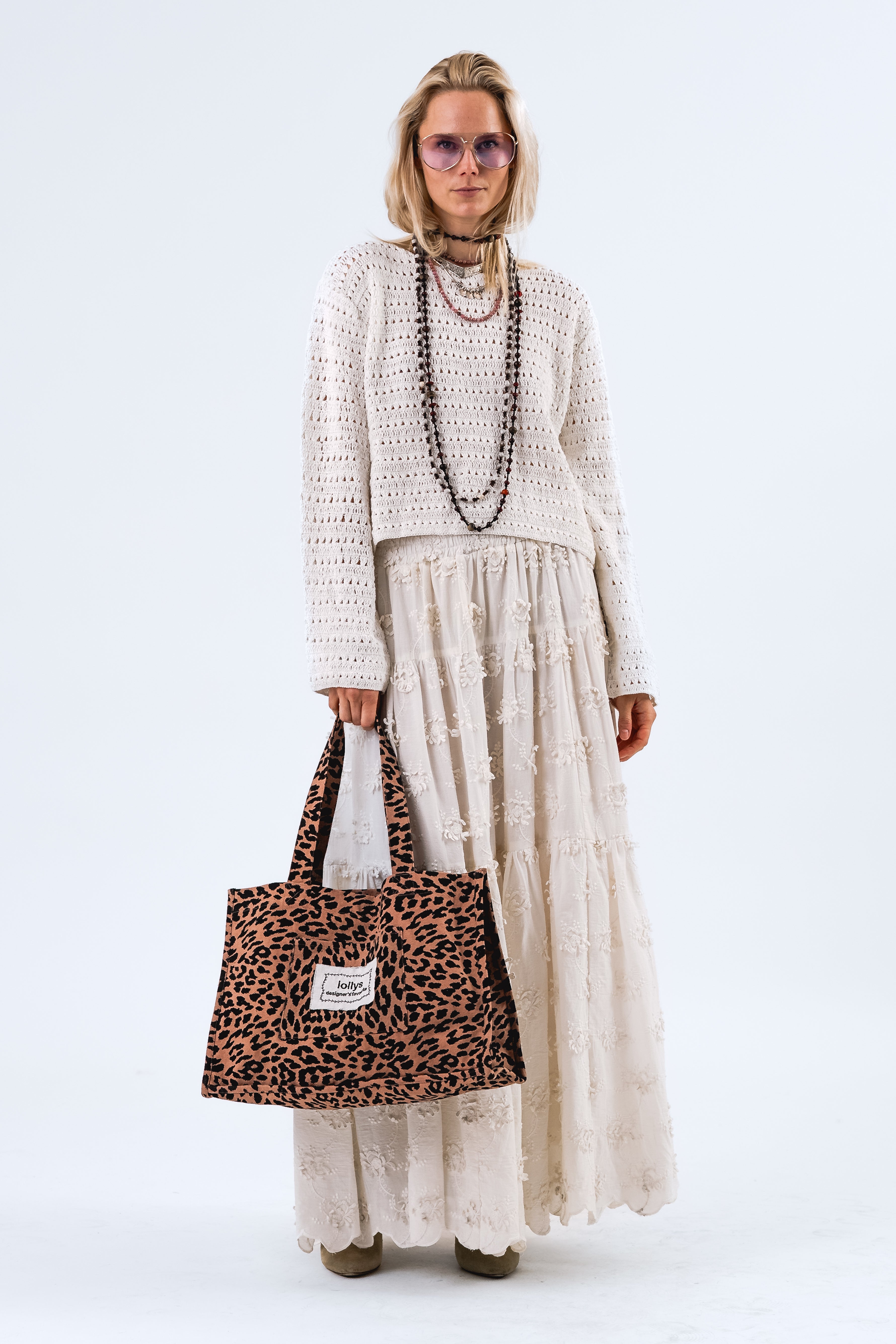 NoelleLL Strik Jumper - Creme