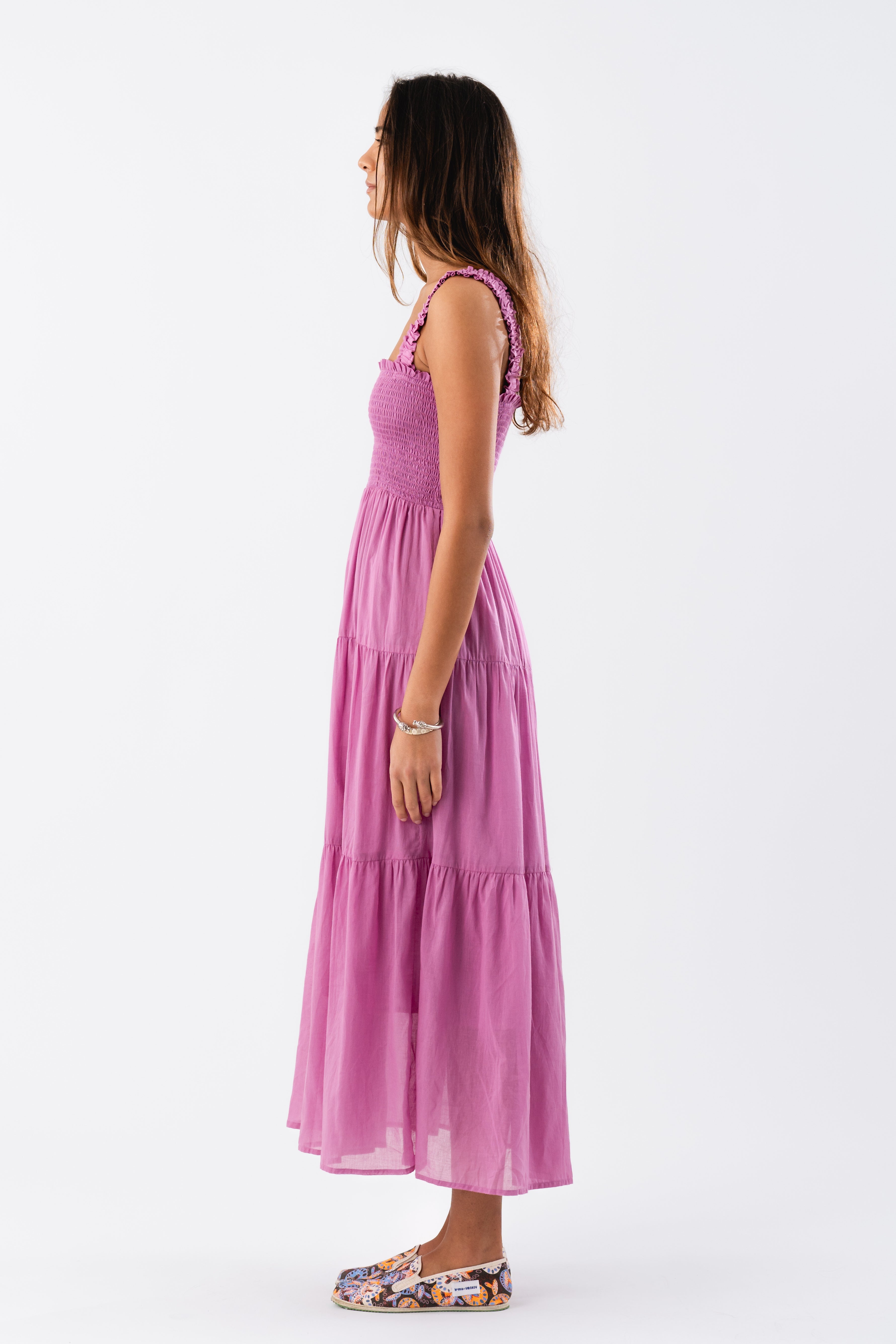 NudaLL Maxi Dress SL - Lilac