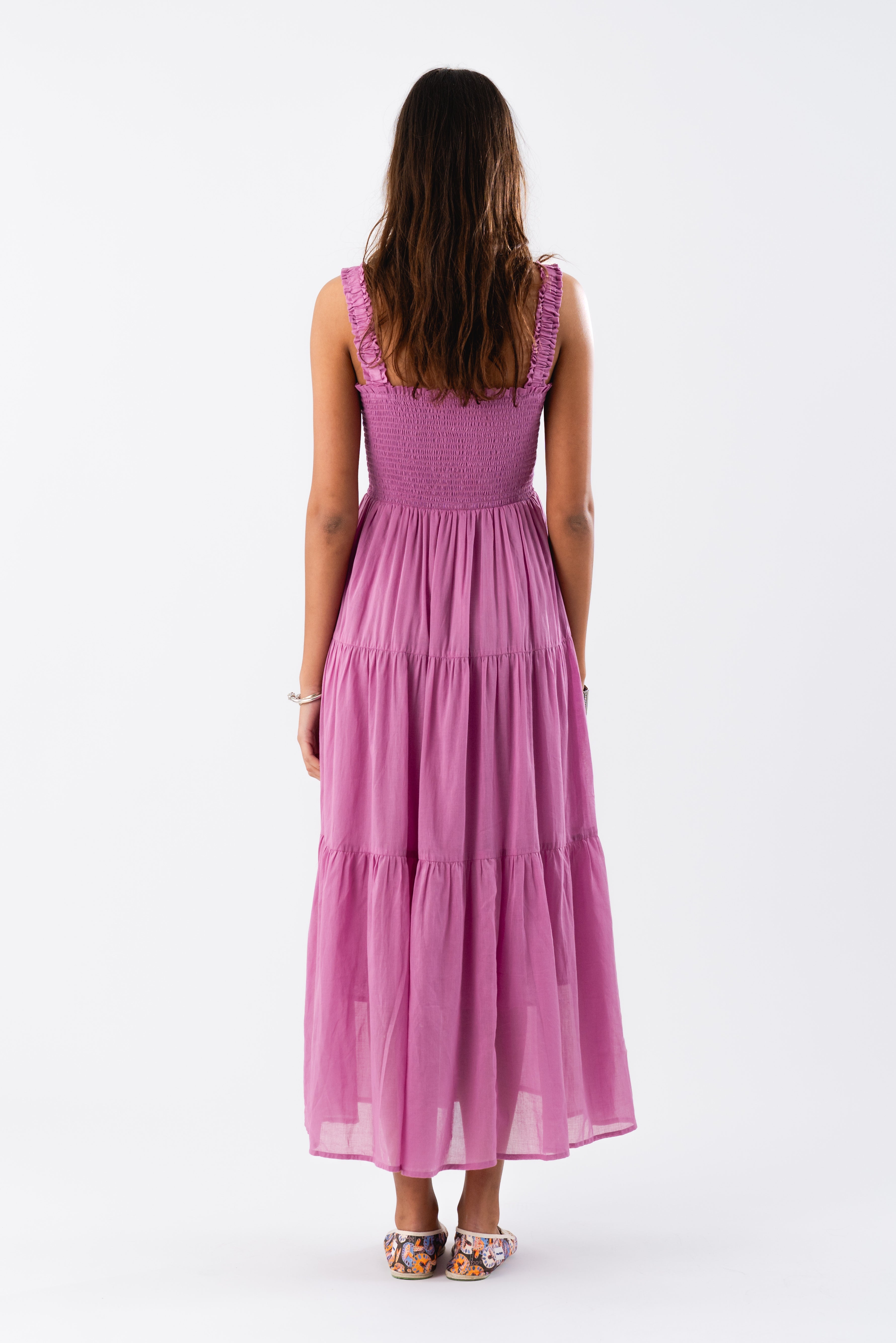 NudaLL Maxi Dress SL - Lilac