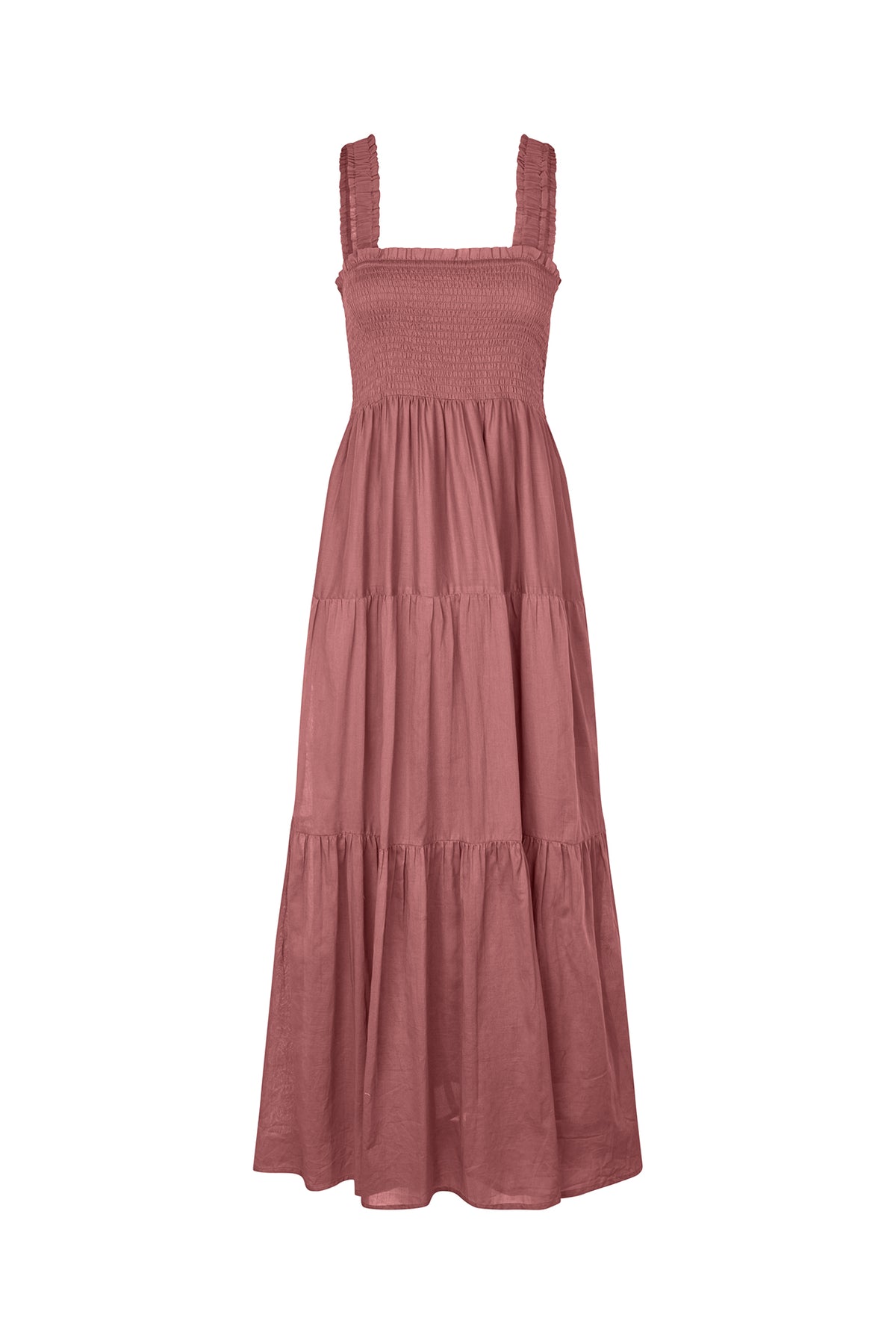 Lollys Laundry NudaLL Maxi Kjole Dress Bordeaux