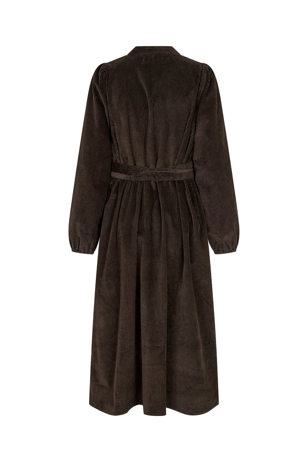 Lollys Laundry ParisLL Midi Dress LS Clothes Brun