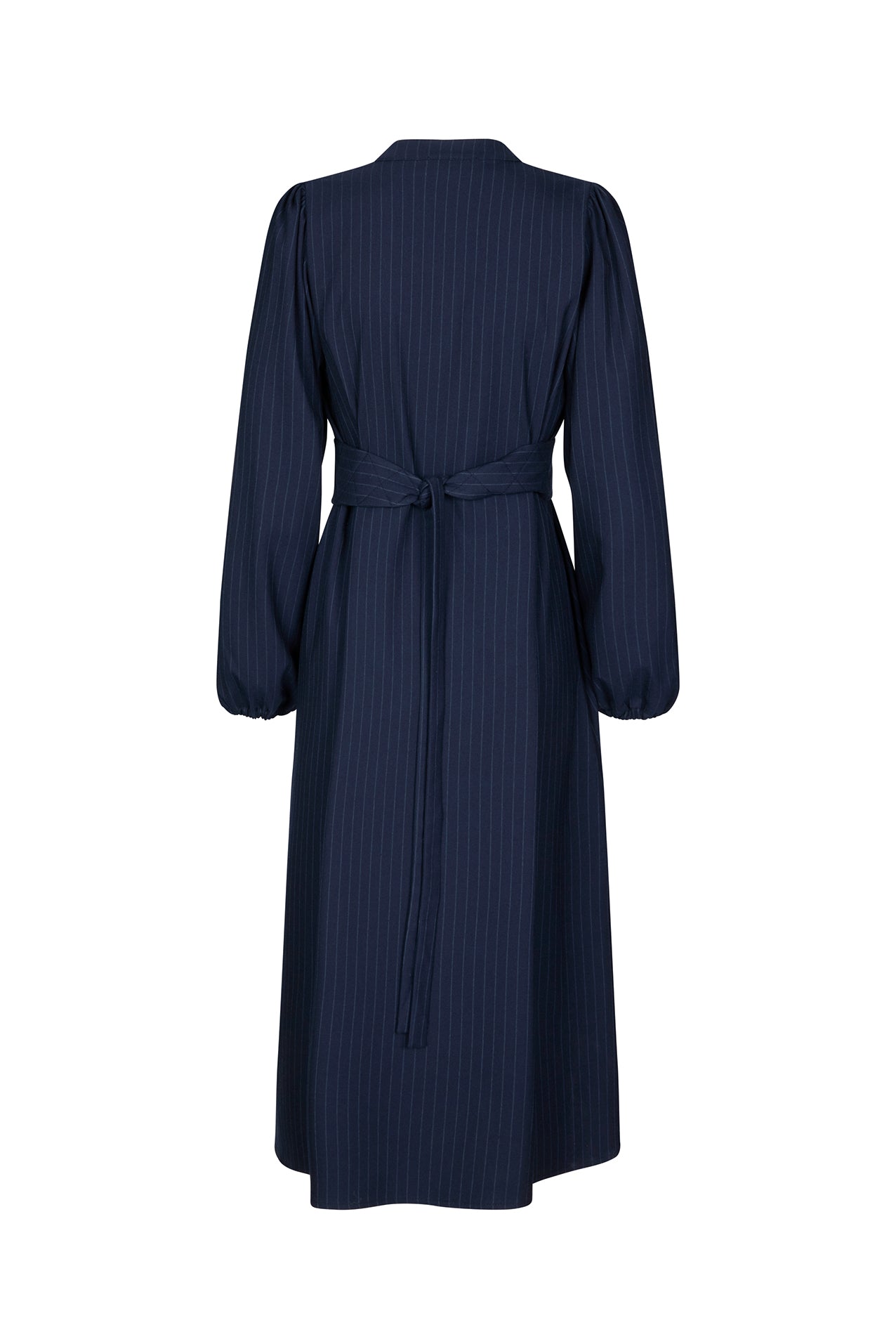 ParisLL Midi Dress LS - Dark Navy