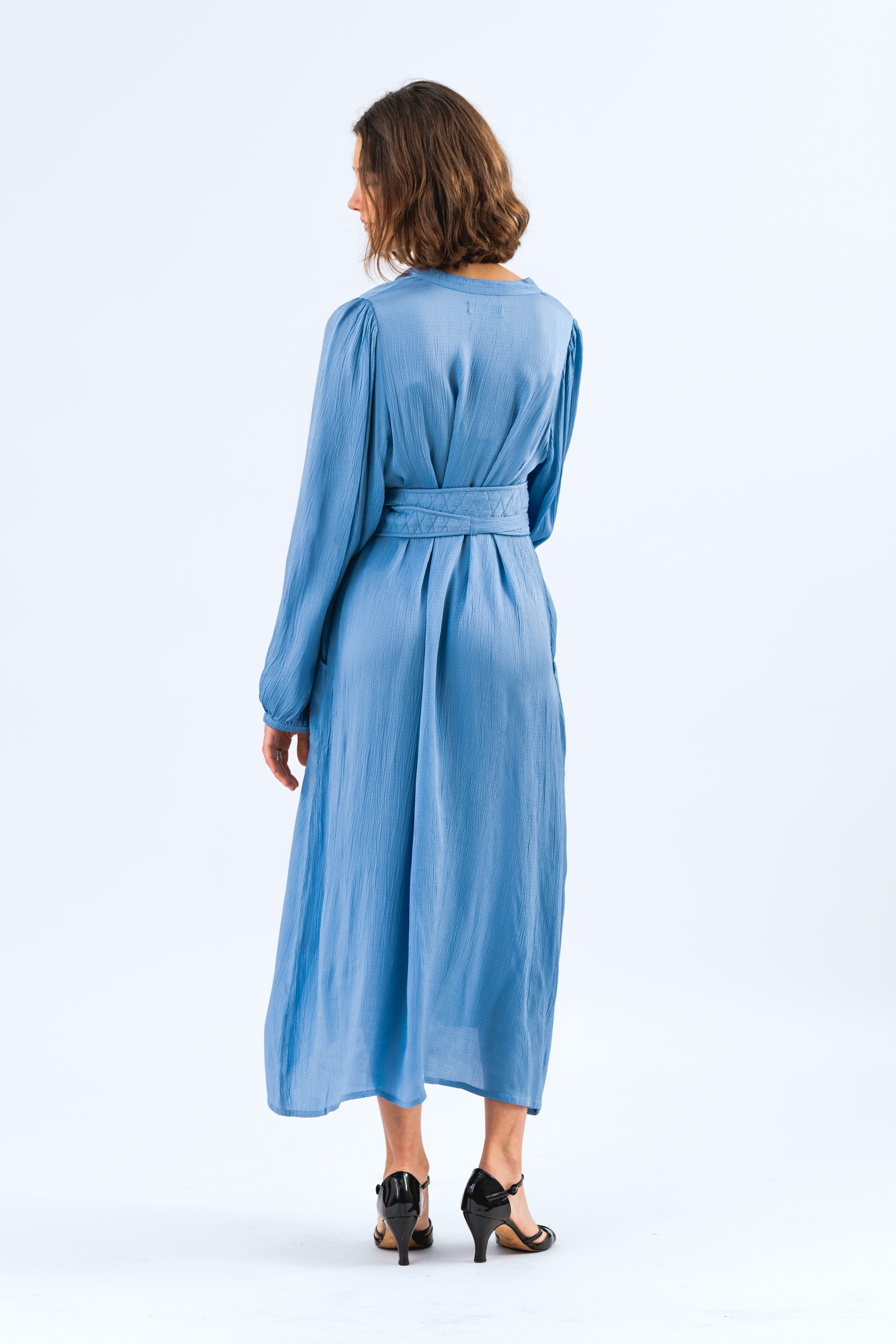 ParisLL Midi Kjole - Blue
