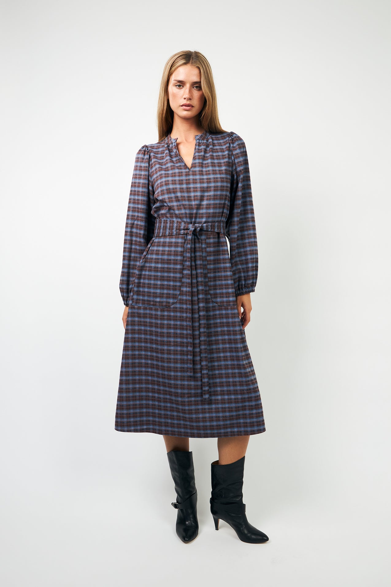 Lollys Laundry ParisLL Midi Kjole Dress 34 Mauve