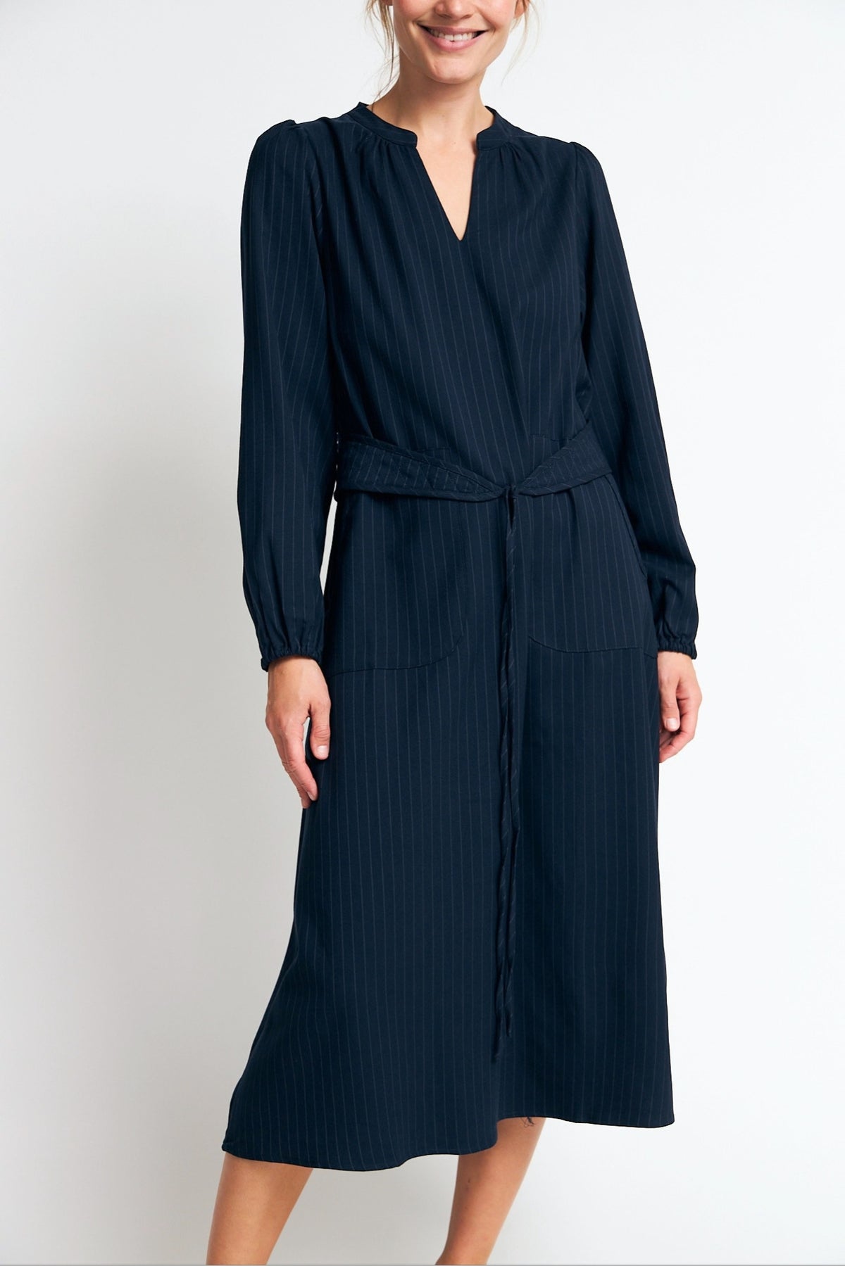 ParisLL Midi Kjole - Navy