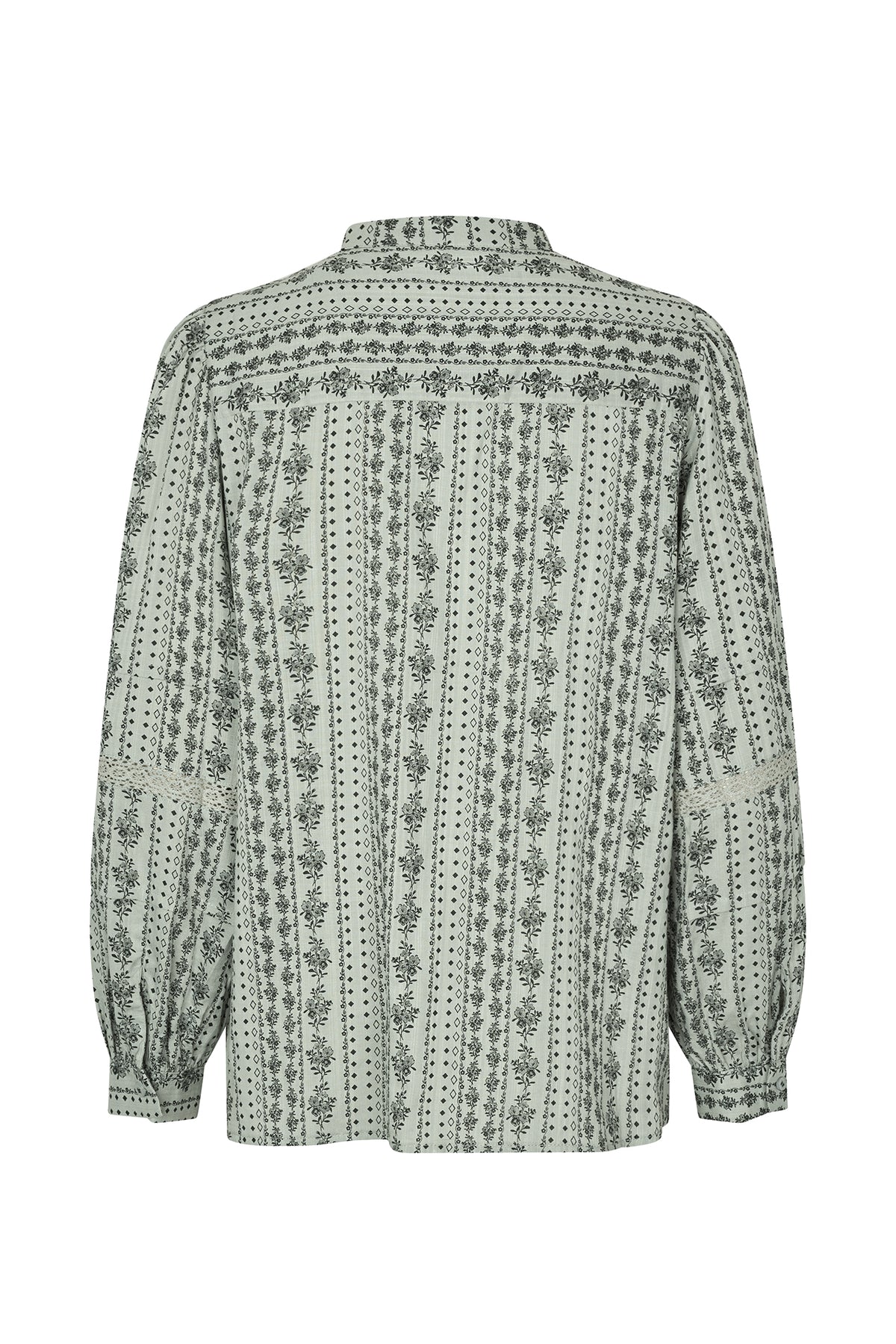 Lollys Laundry PaulinaLL Skjorte Shirt Støvet grøn