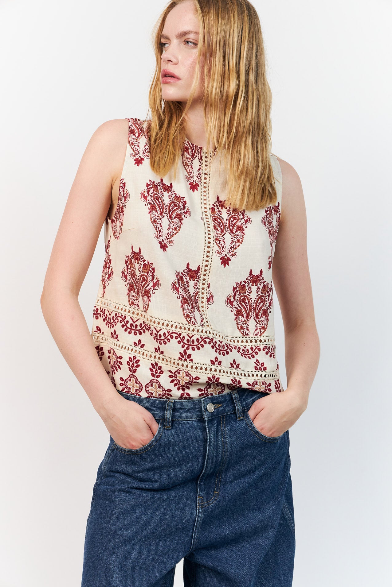 PiaLL Top - Creme