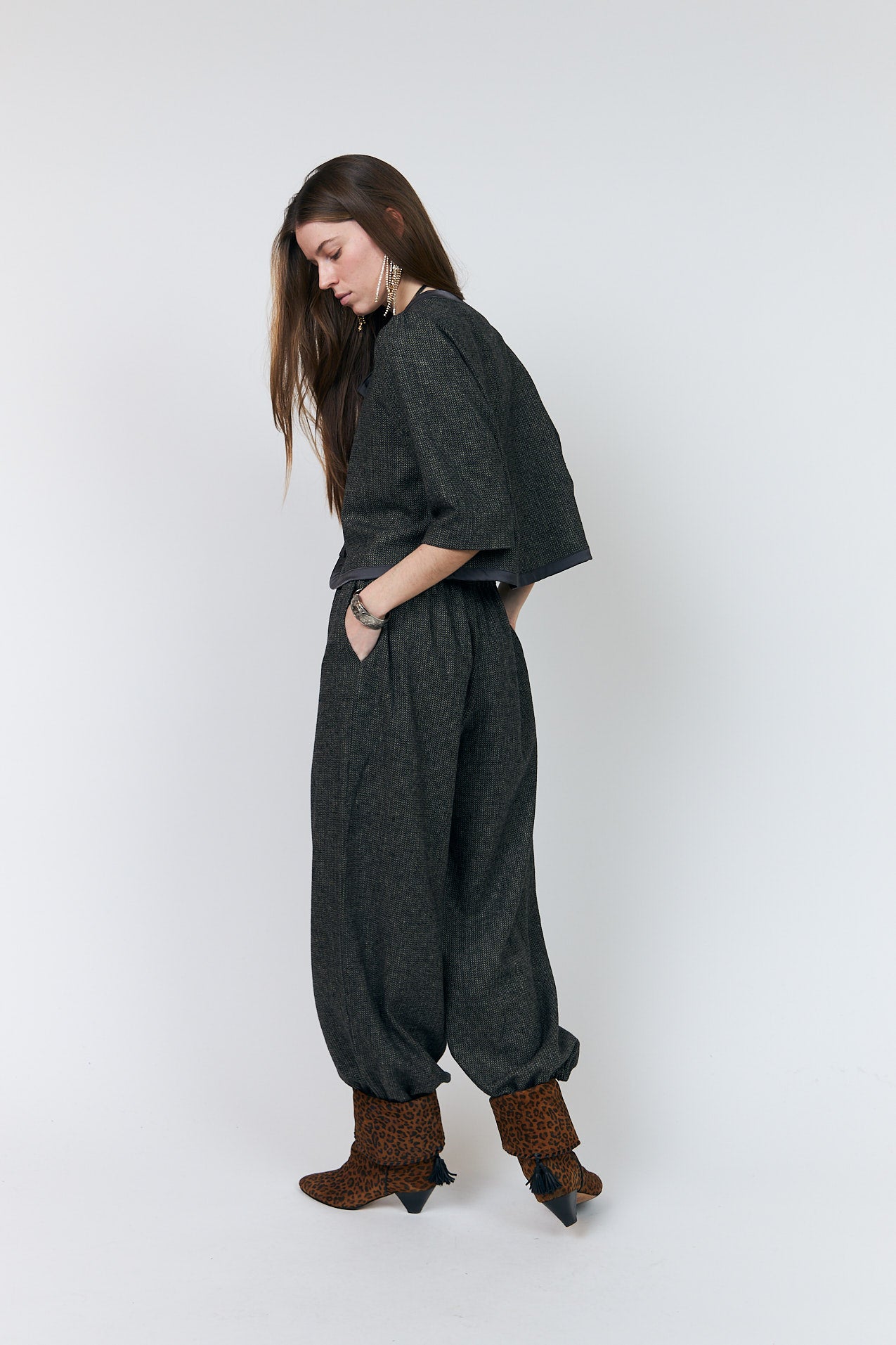 Lollys Laundry PiperLL Bukser Pants Mørkebrun