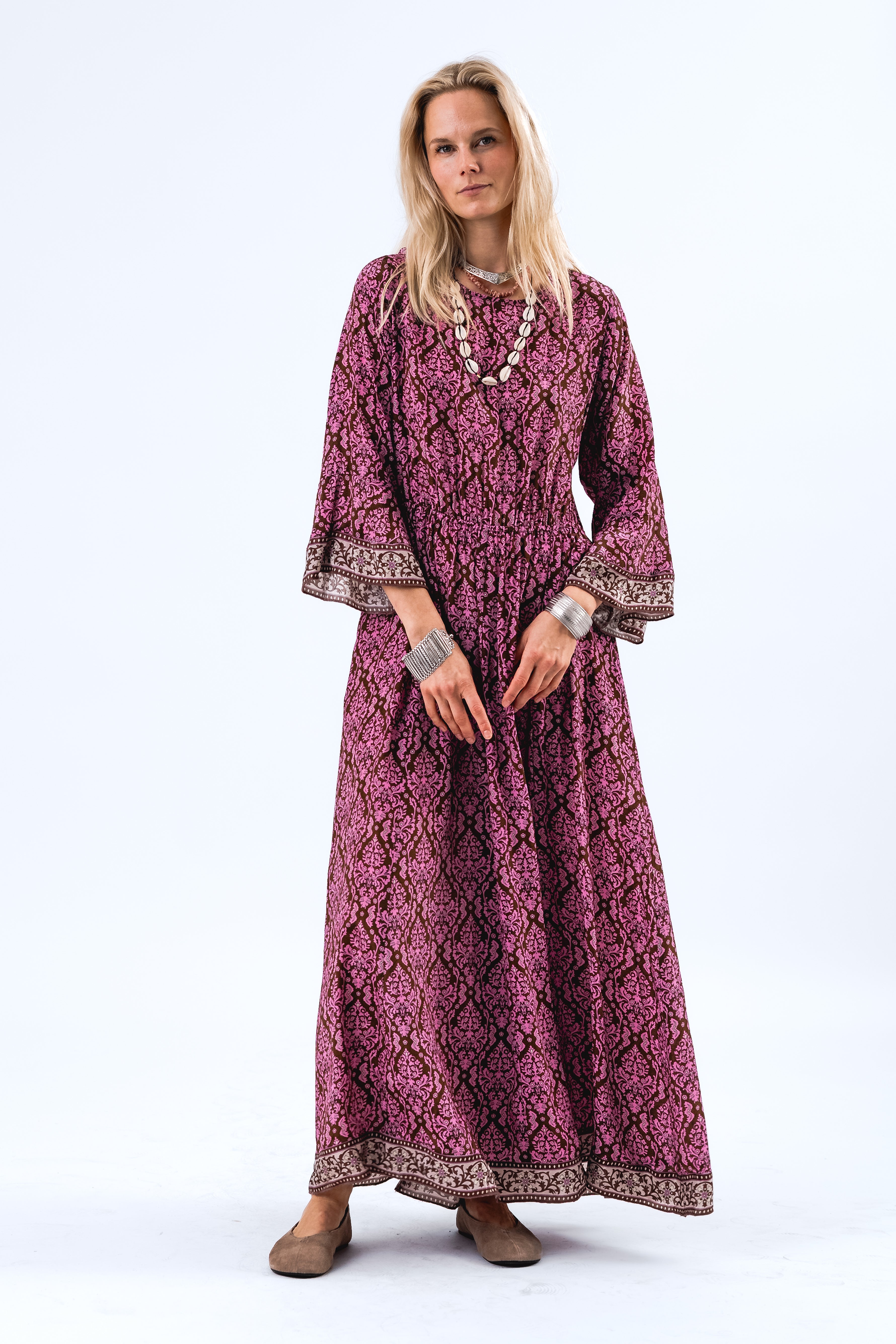 RainaLL Maxi Kjole - Pink