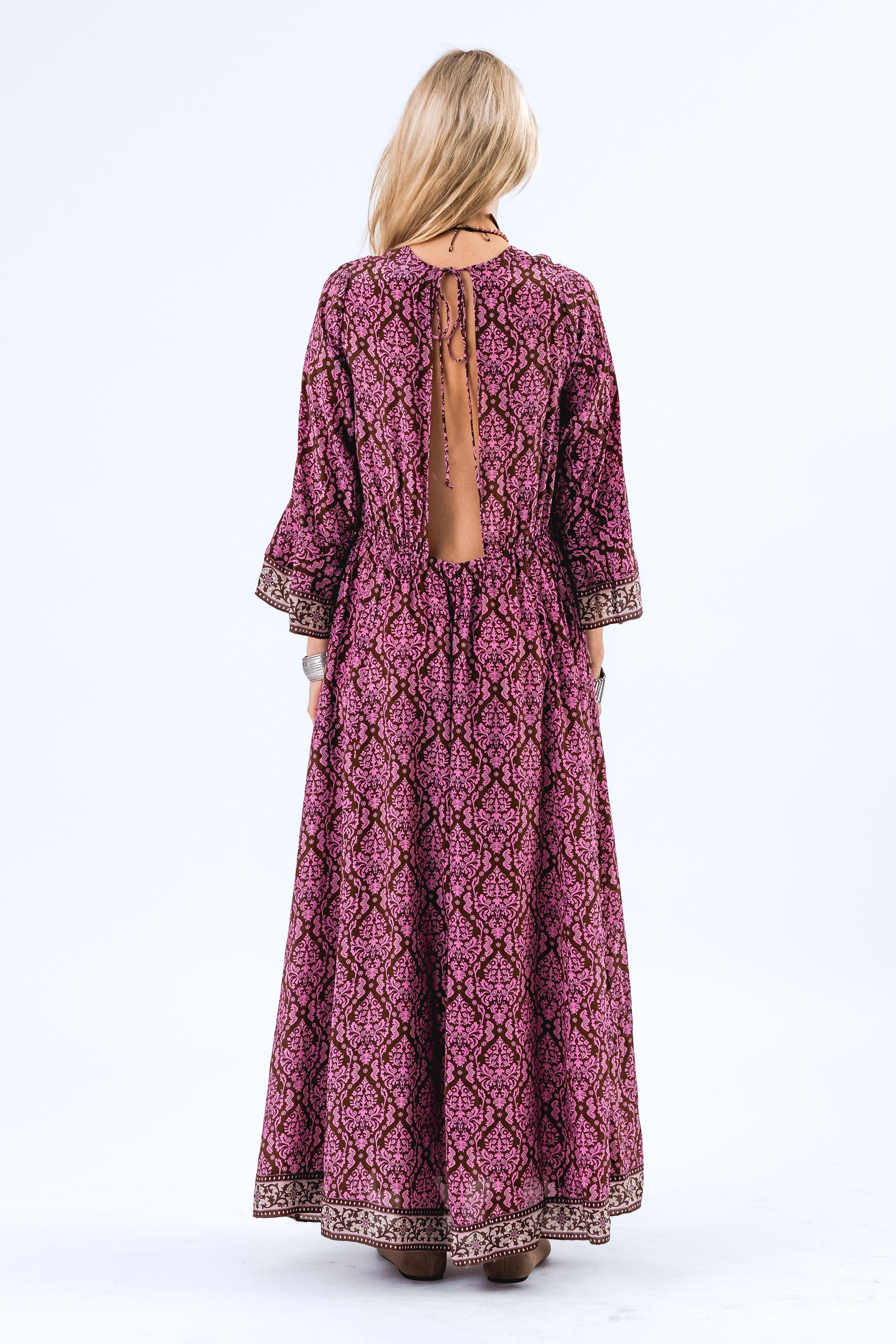 RainaLL Maxi Kjole - Pink