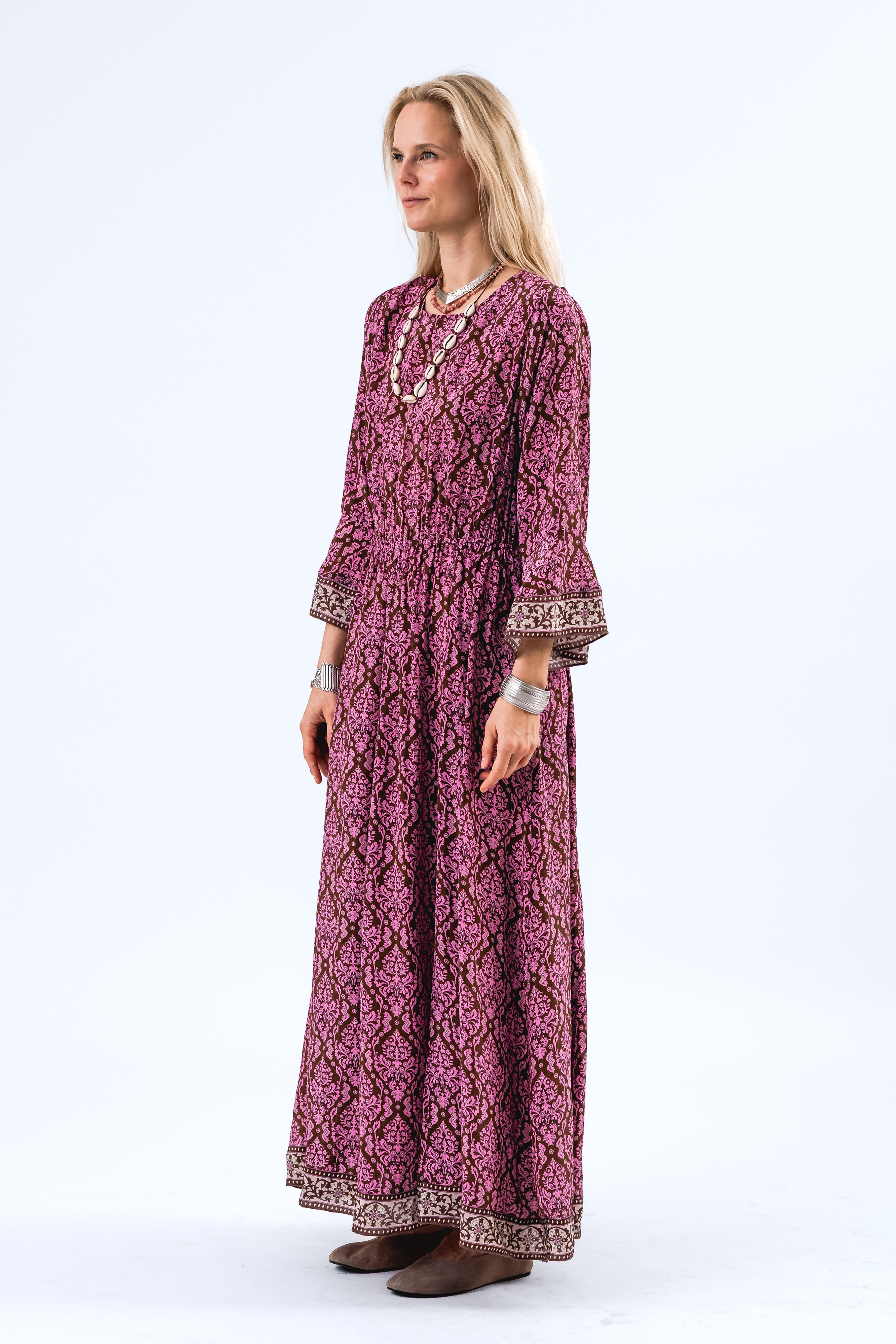 RainaLL Maxi Kjole - Pink
