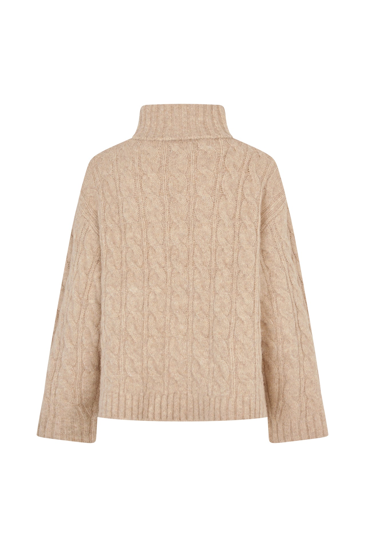 Lollys Laundry ResnoLL Strik Jumper Jumper 04 Sand