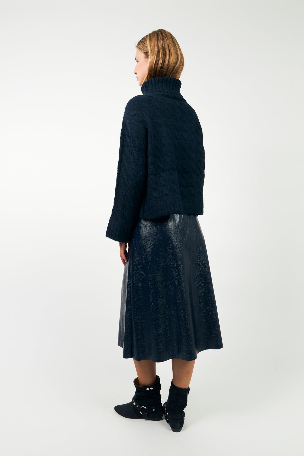 Lollys Laundry ResnoLL Strik Jumper Jumper Mørkeblå