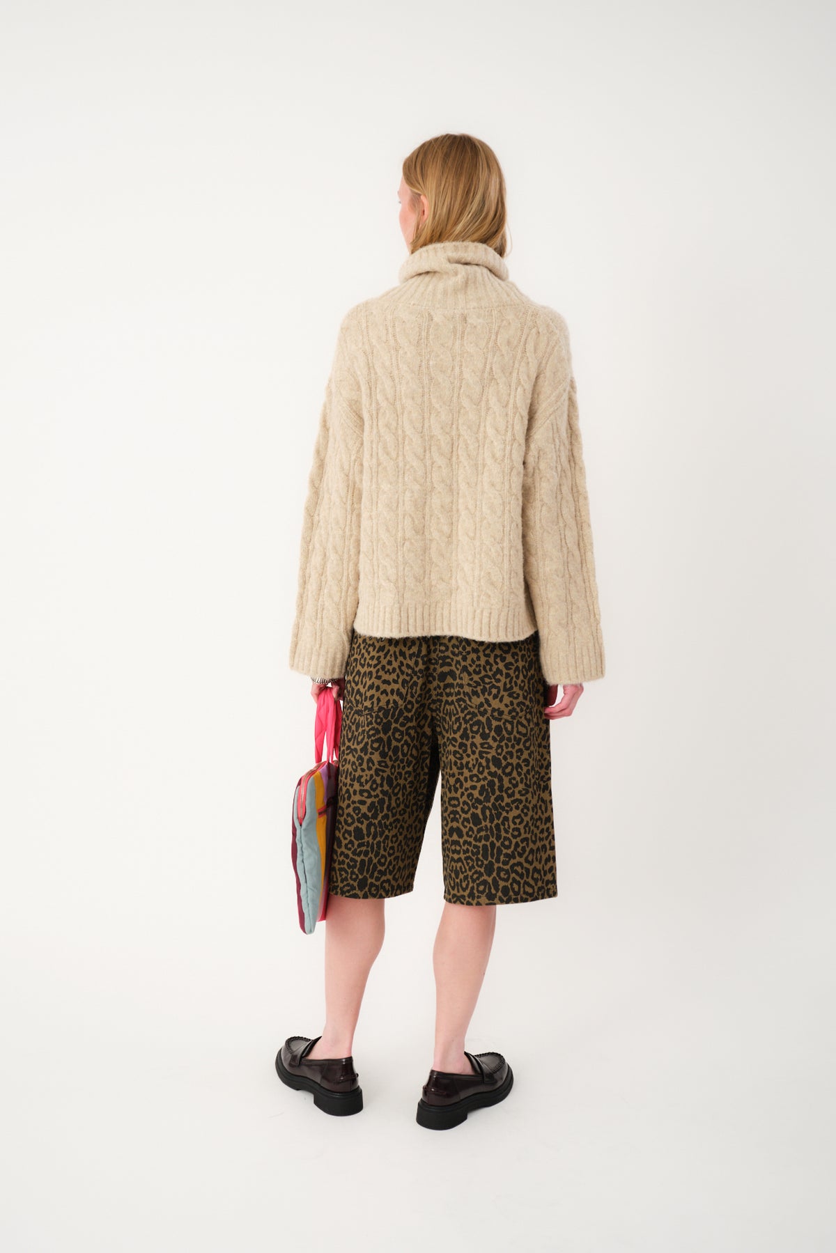 Lollys Laundry ResnoLL Strik Jumper Jumper Sand