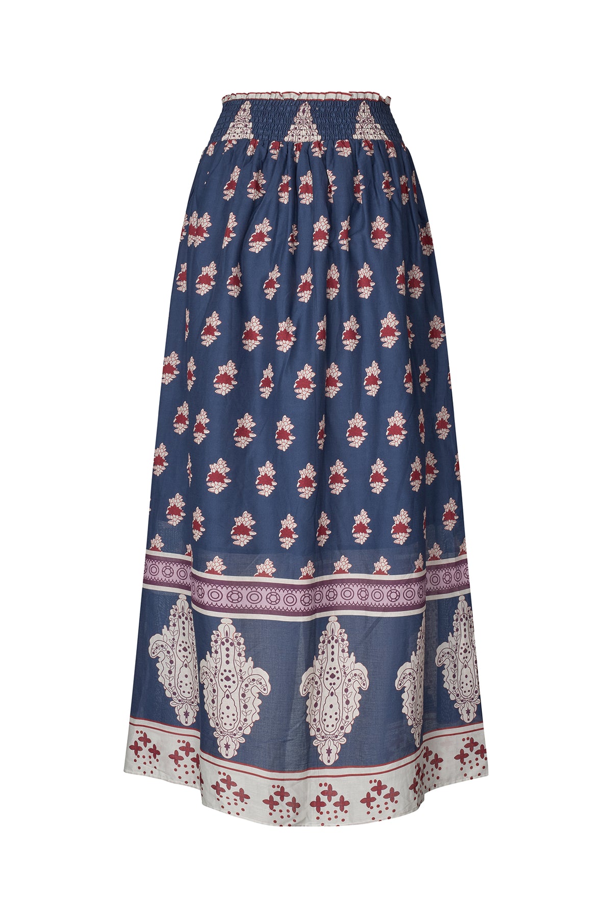 Lollys Laundry RioLL Maxi Nederdel Skirt Mørkeblå