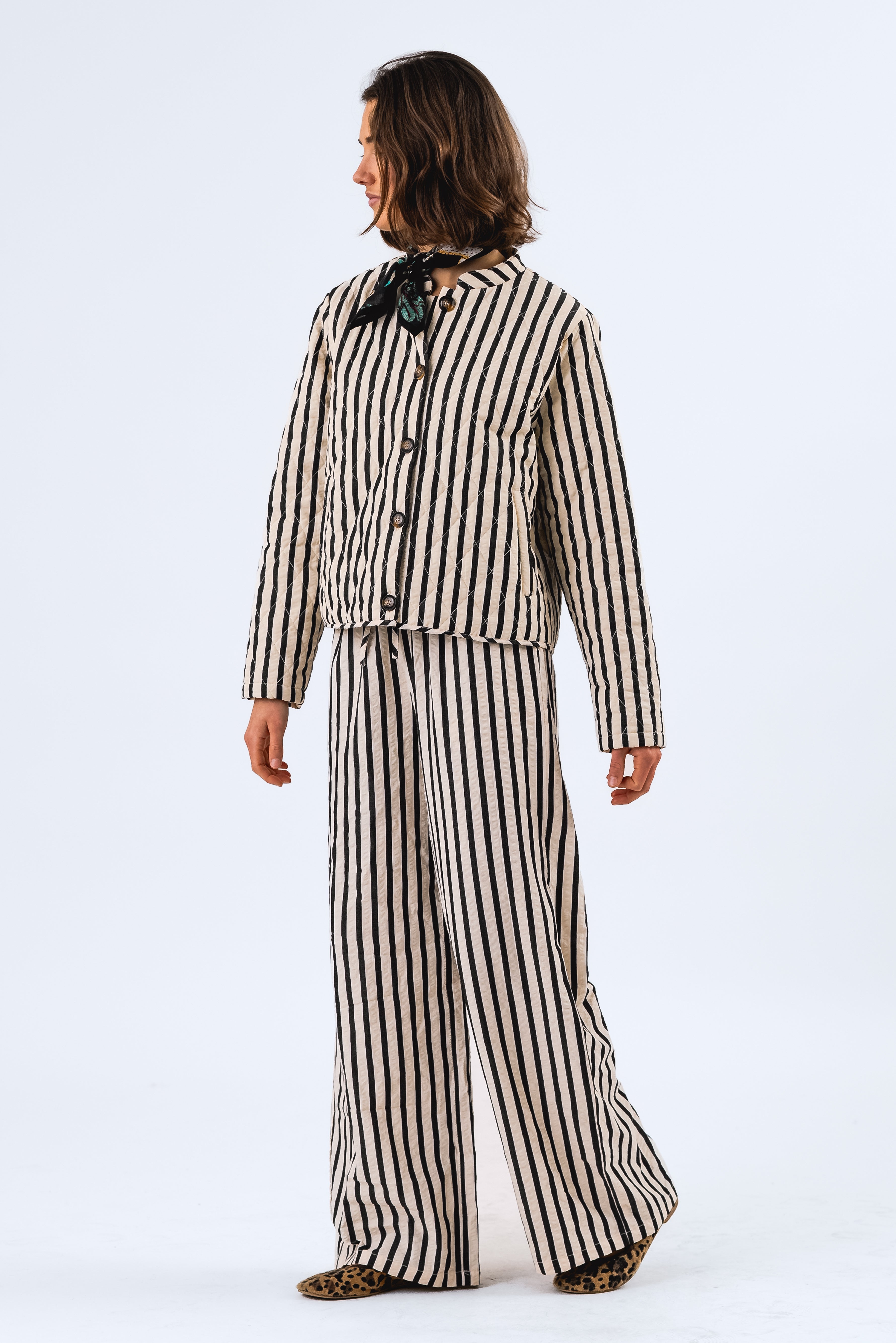 Lollys Laundry RitaLL Bukser Pants 80 Stripe
