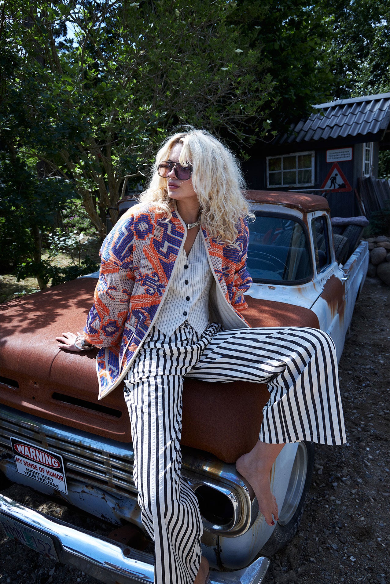 RitaLL Bukser - Stripe