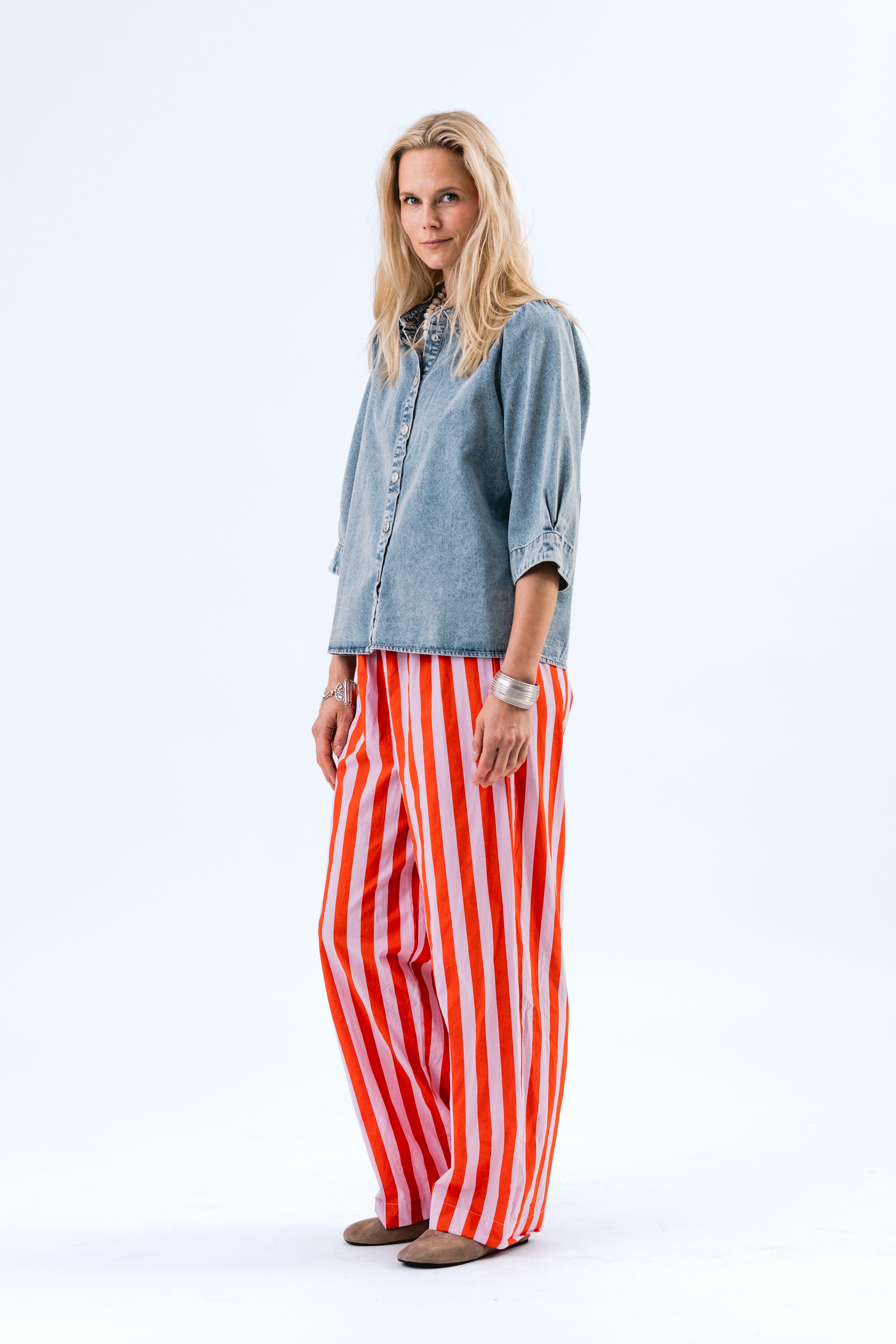Lollys Laundry RitaLL Bukser Pants 80 Stripe